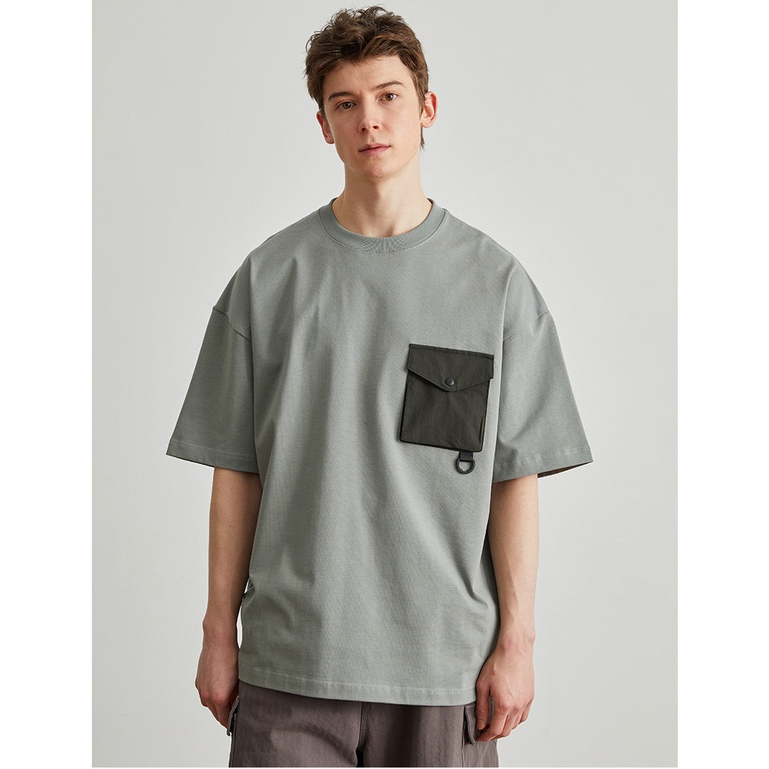 Flap Pocket Heavy Weight T-shirt NA002