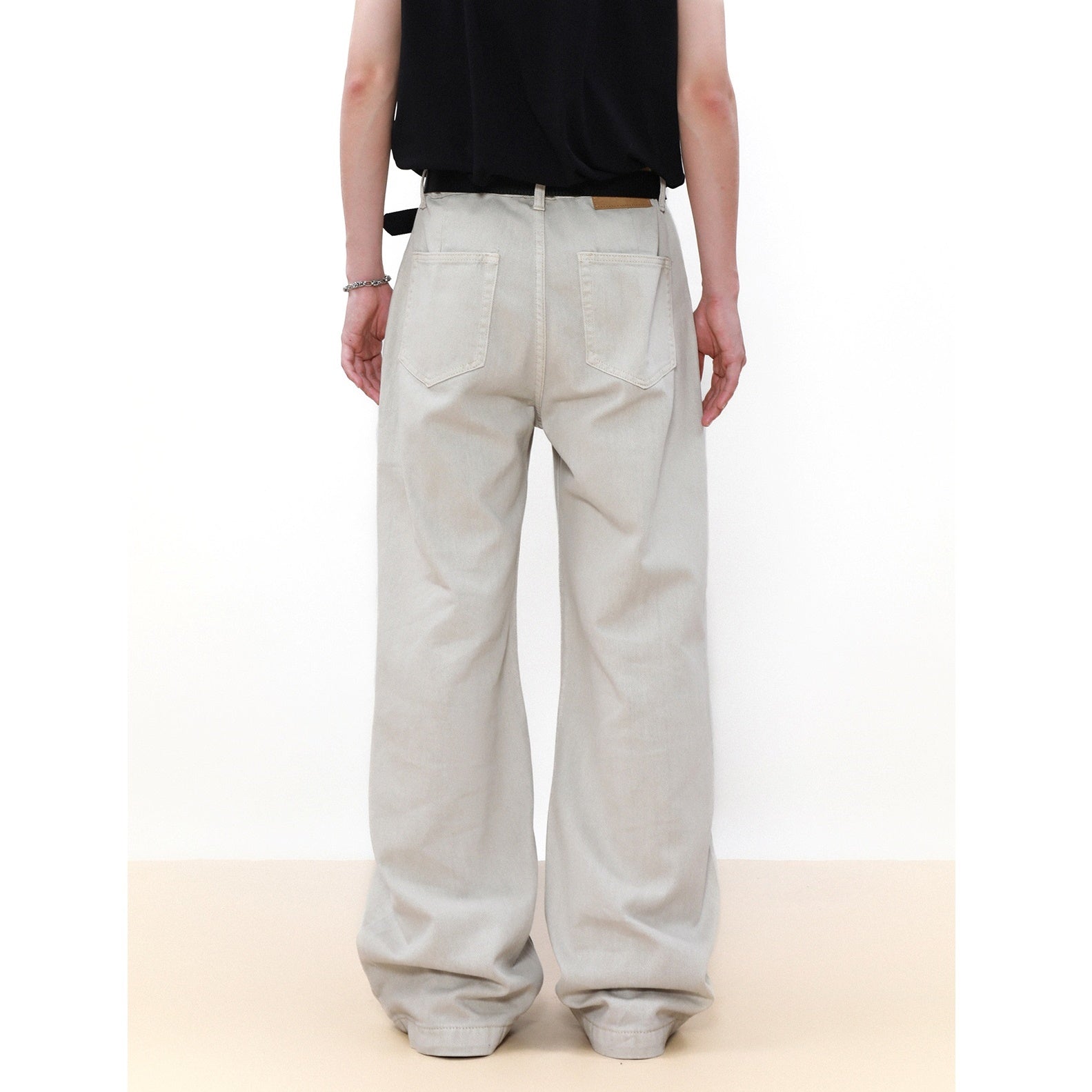 Straight Wide Leg Casual Pants MB7054