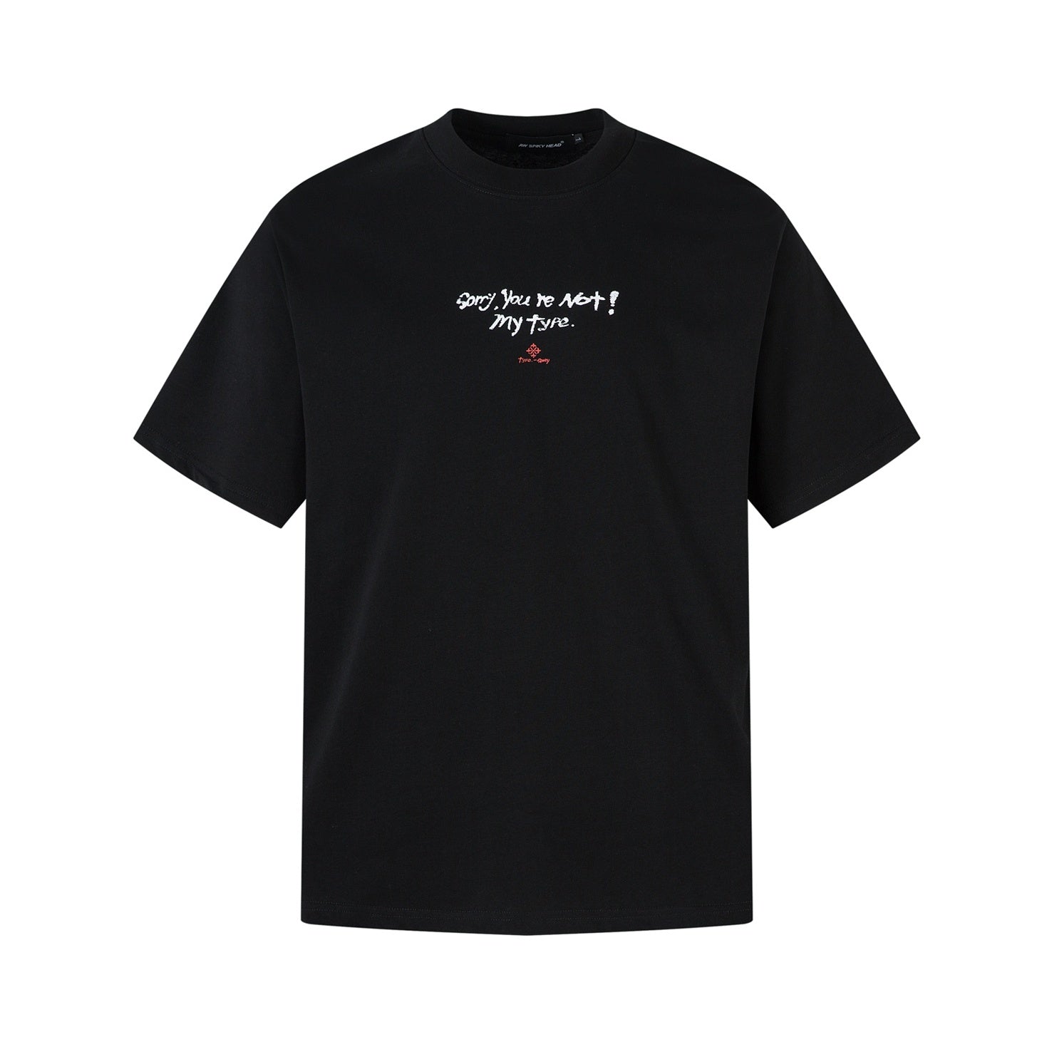 Small Letter Slogan Print T-shirt EAT148