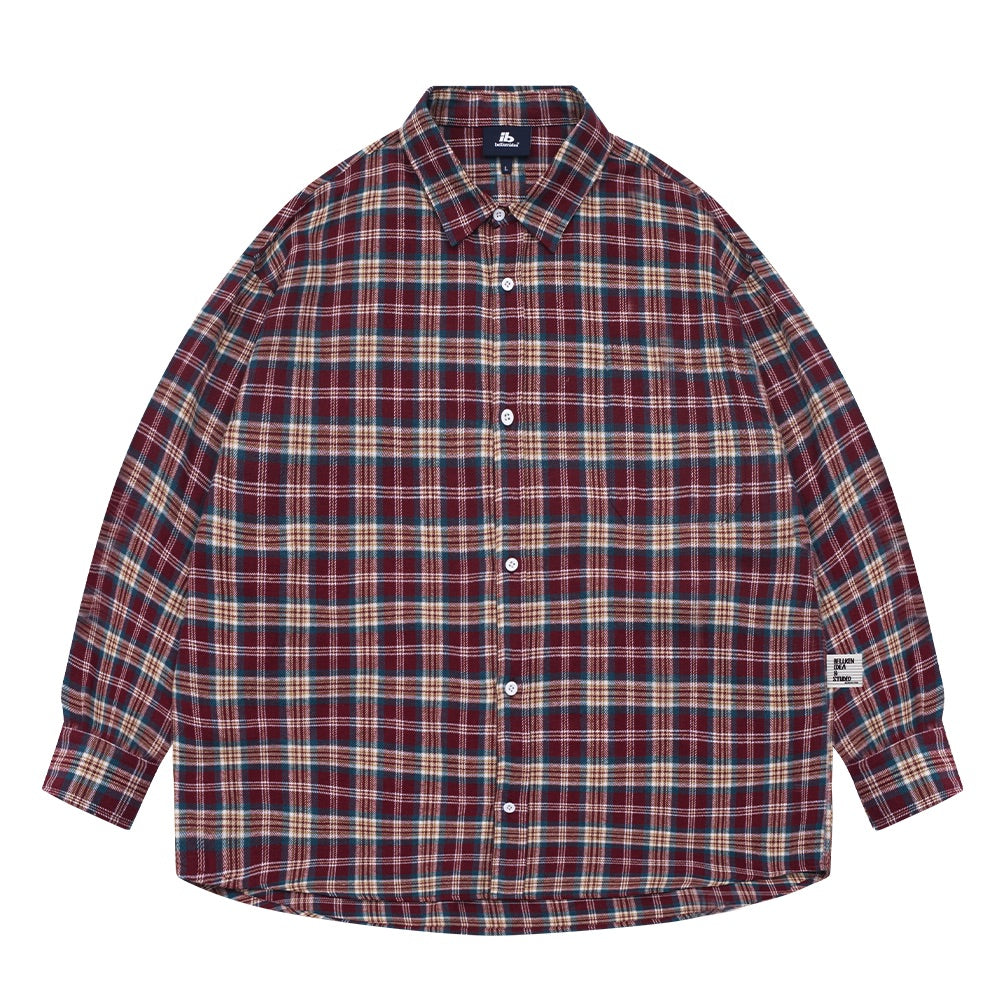 Classic Contrast Check Shirt BI2002