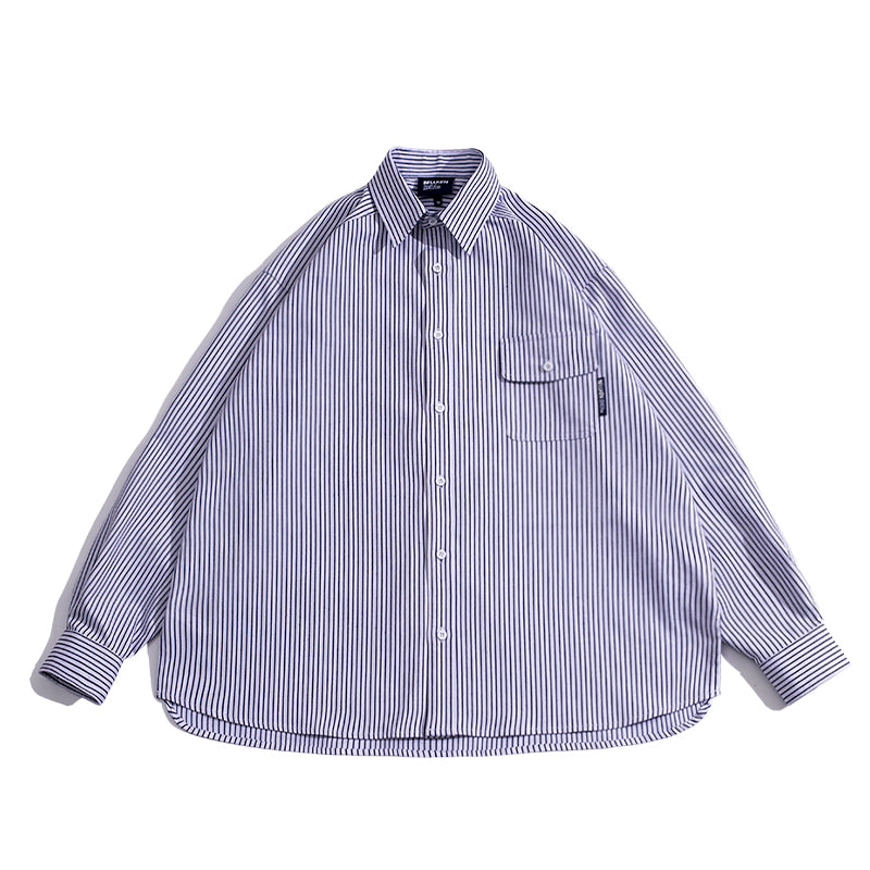Loose Pinstriped Shirt BI2025