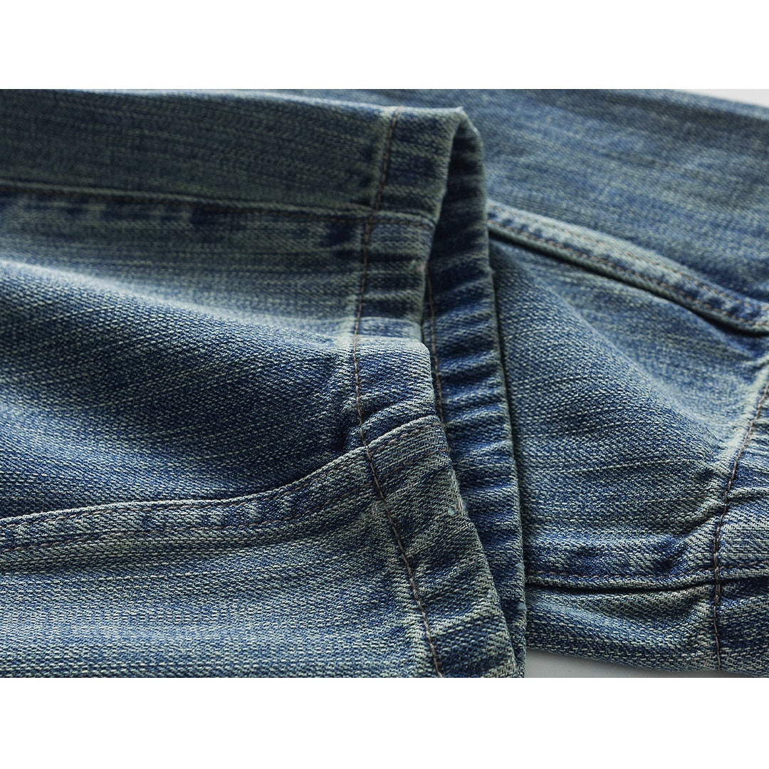 Street Ruffian Loose Straight Washed Jeans NR7001