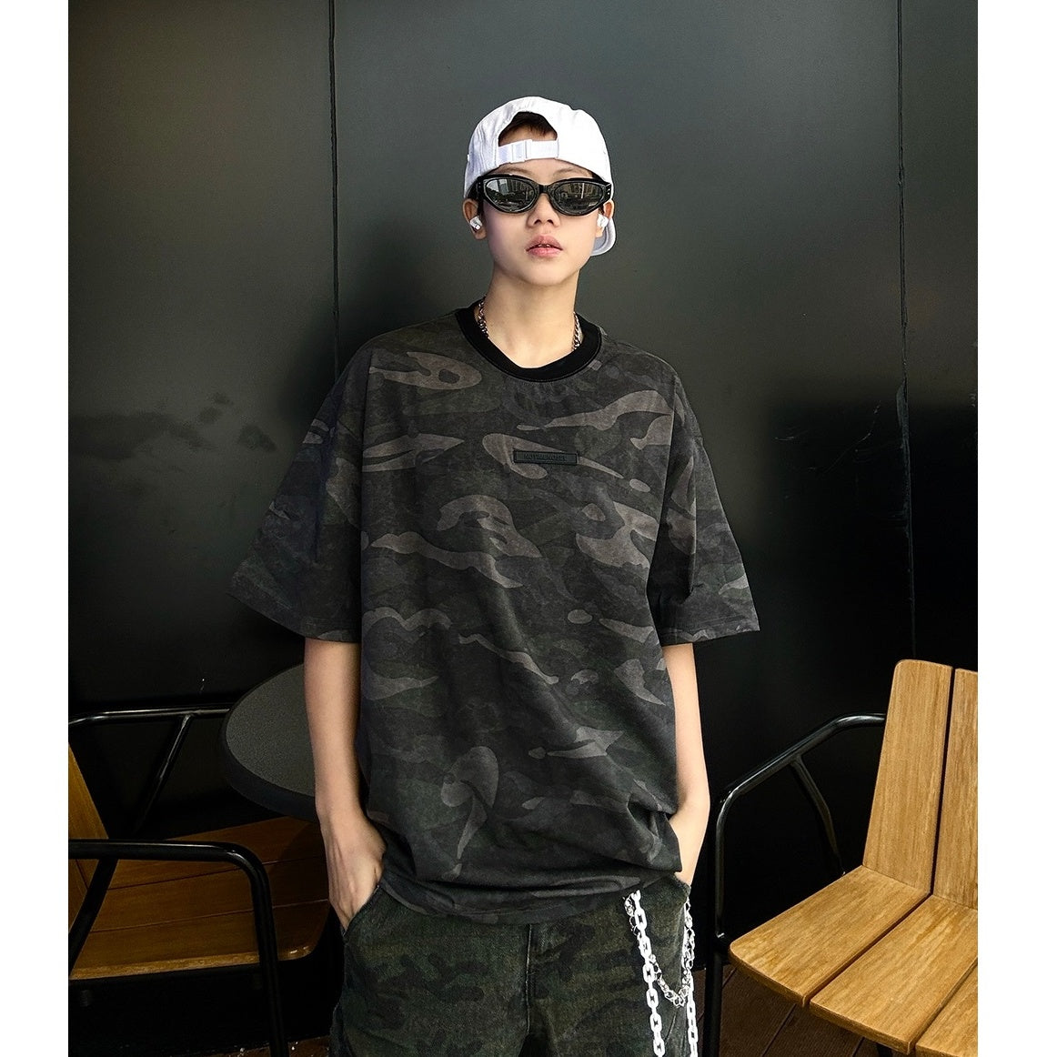 Camouflage Casual T-shirt EAT108
