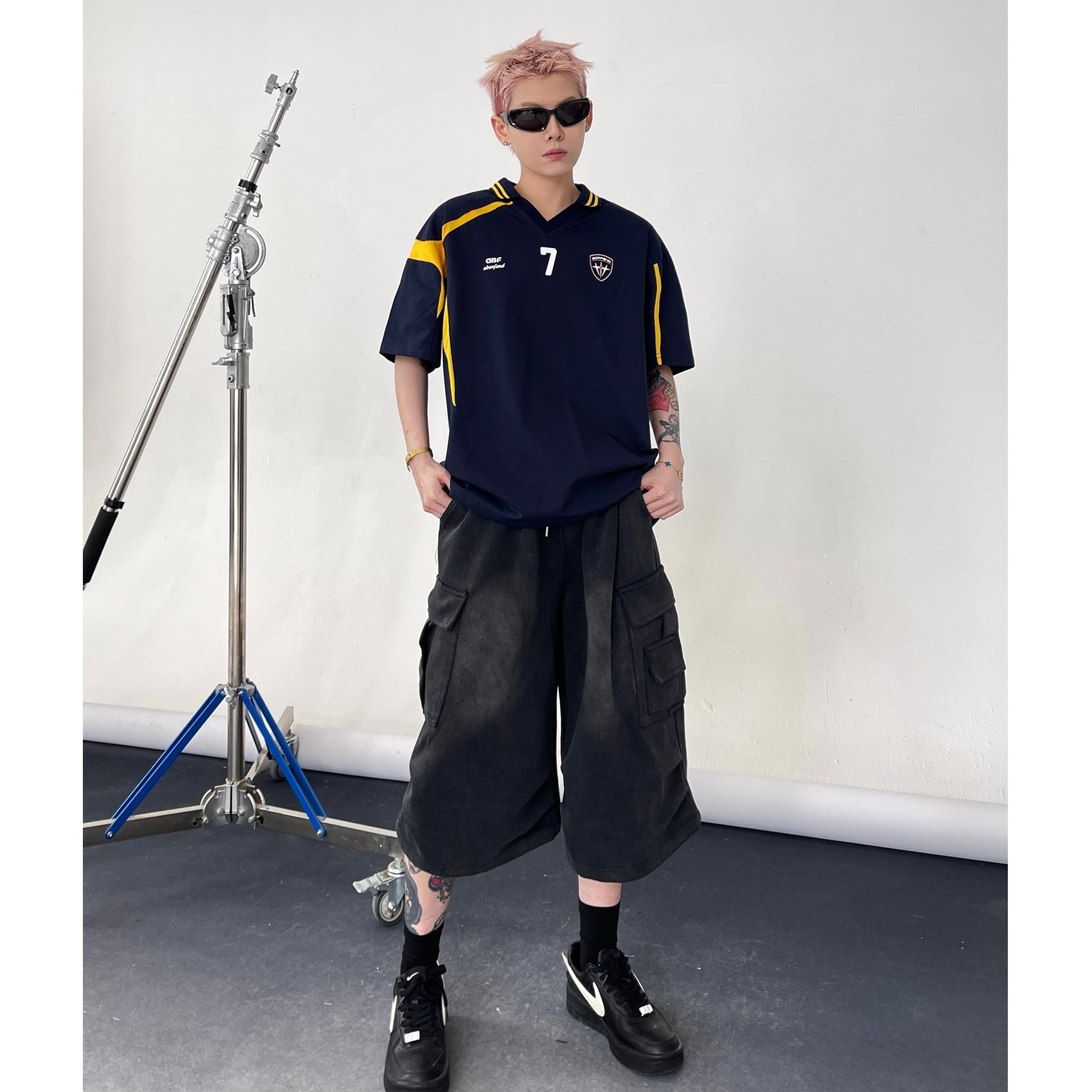 No. 7 Polo Lapel T-Shirt EAT142