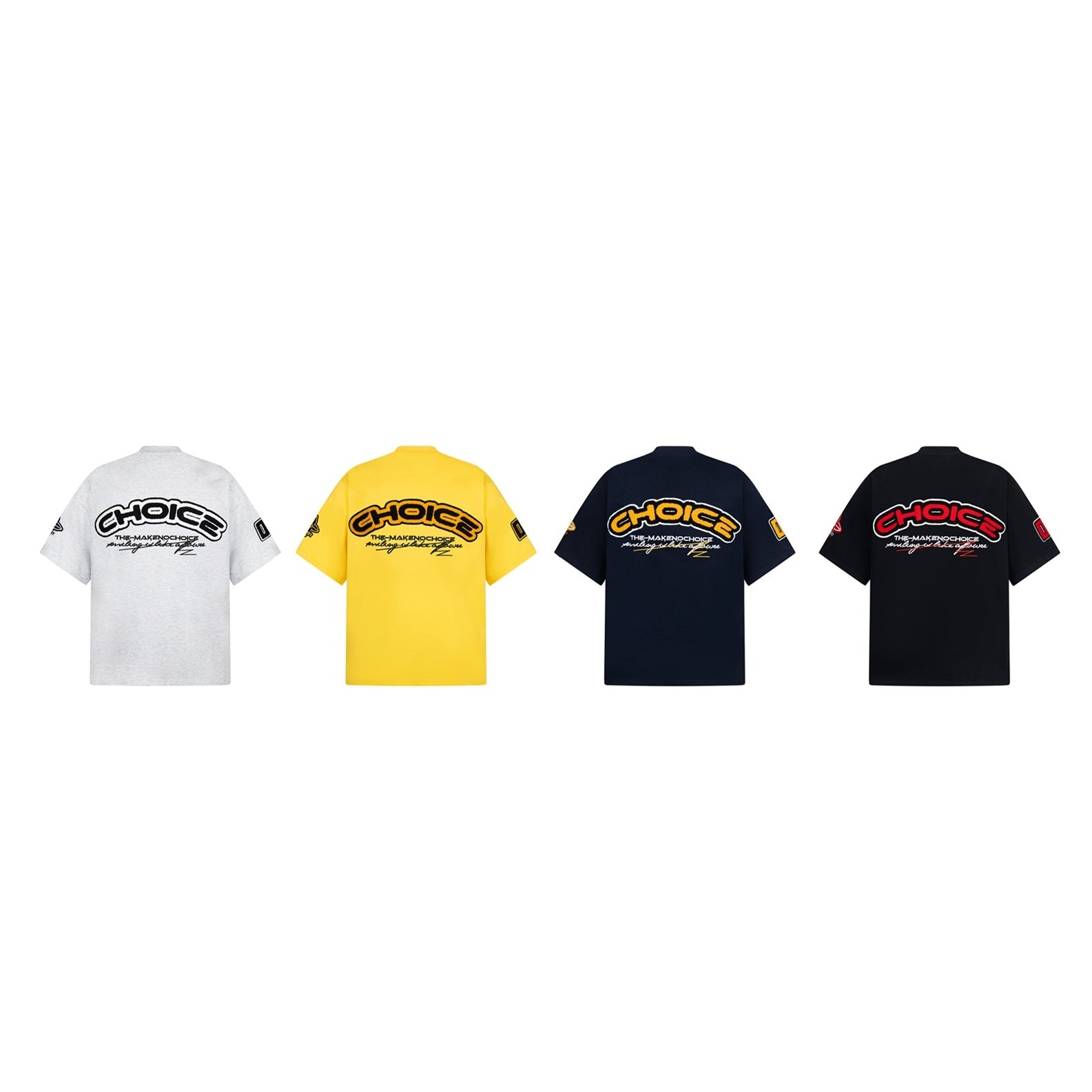 Letter Towel Embroidered T-Shirt EAT124