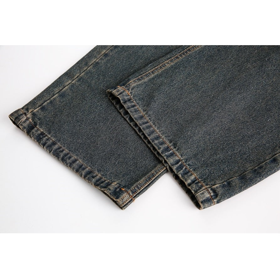 Vintage Rust Aged Washed Jeans MB7186