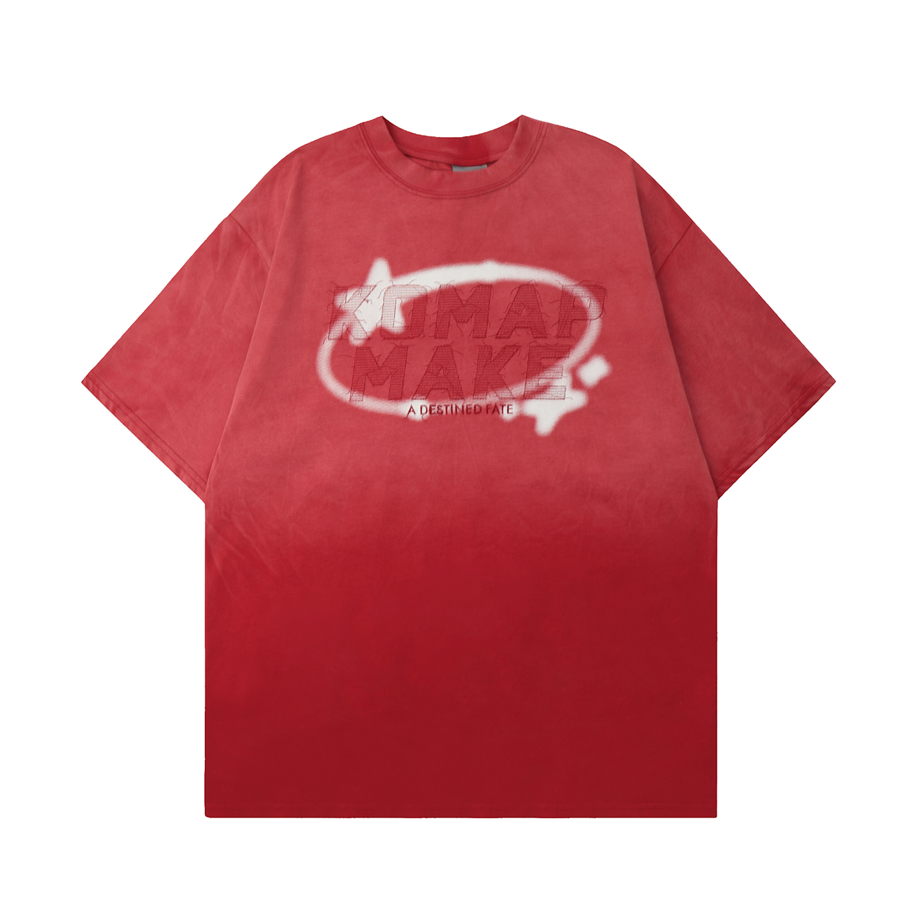 Star Circle Gradient Paint T-Shirt EAT018