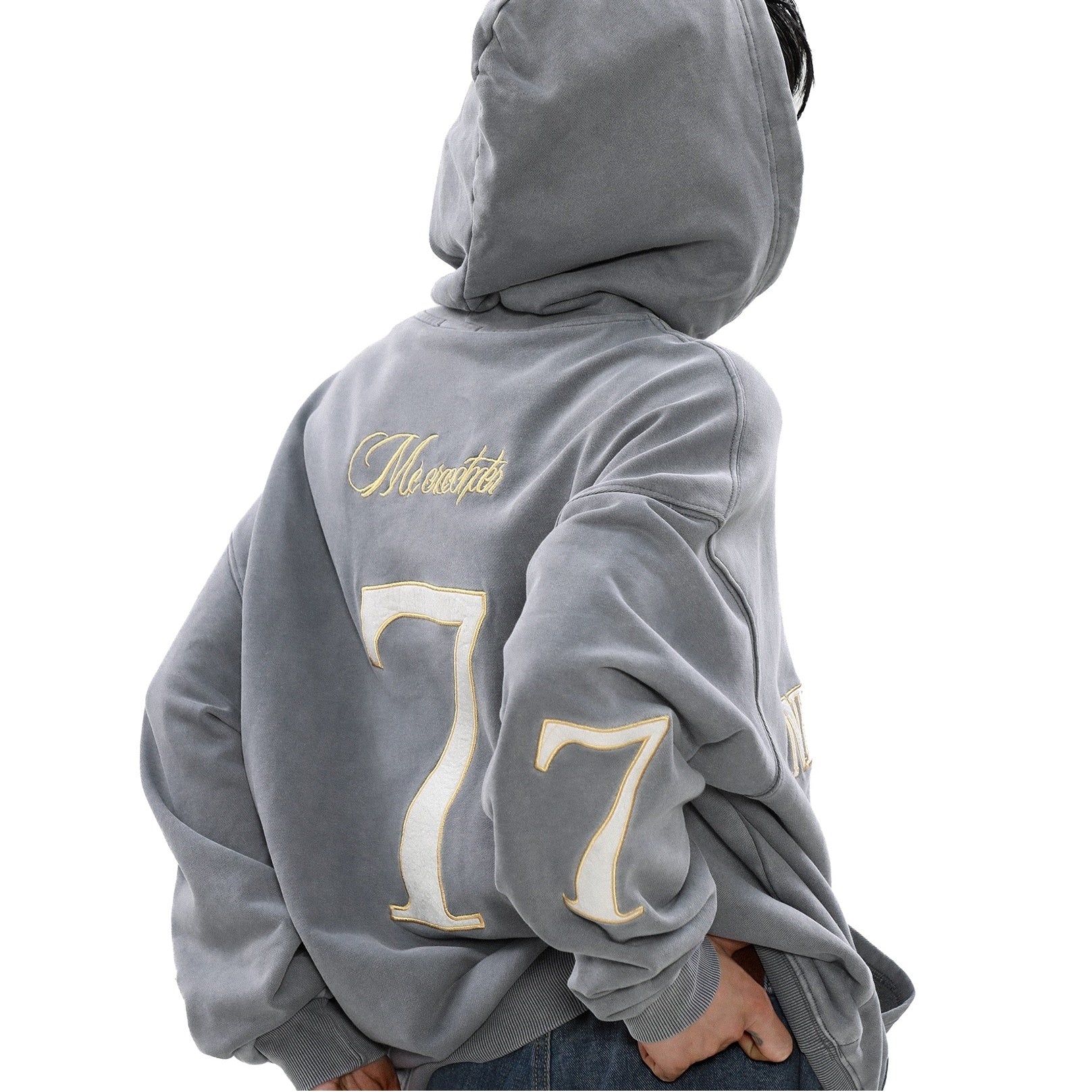 Heavyweight Embroidery Sports Hoodie MB7180