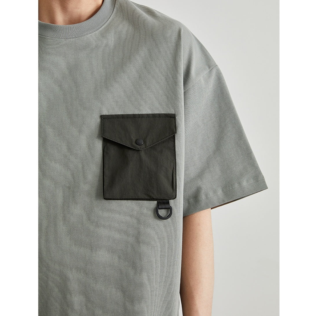 Flap Pocket Heavy Weight T-shirt NA002