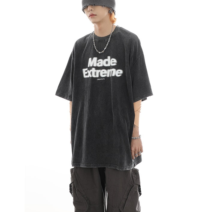 Retro Old Wash Loose T-shirt MB7004