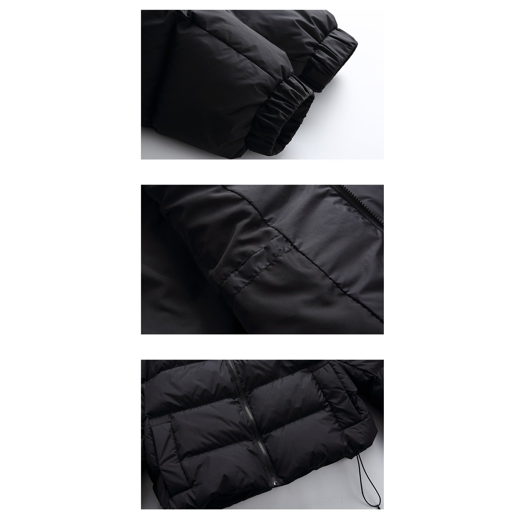 Stand Collar Simple Down Jacket MB7297