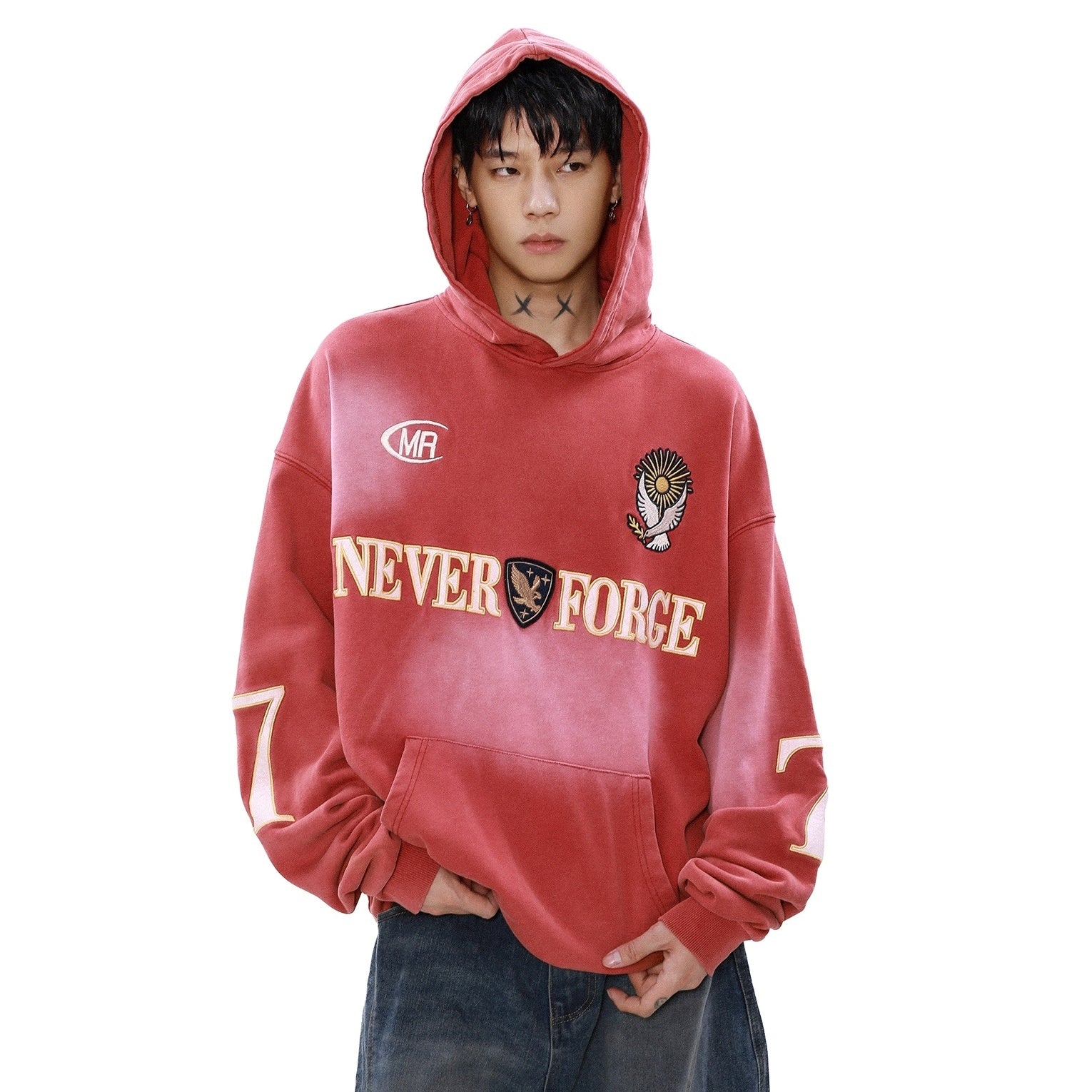 Heavyweight Embroidery Sports Hoodie MB7180