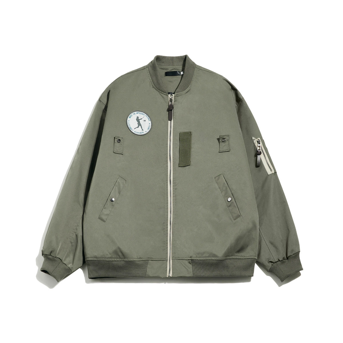 Labeled Baseball Bomber Jacket MB7250