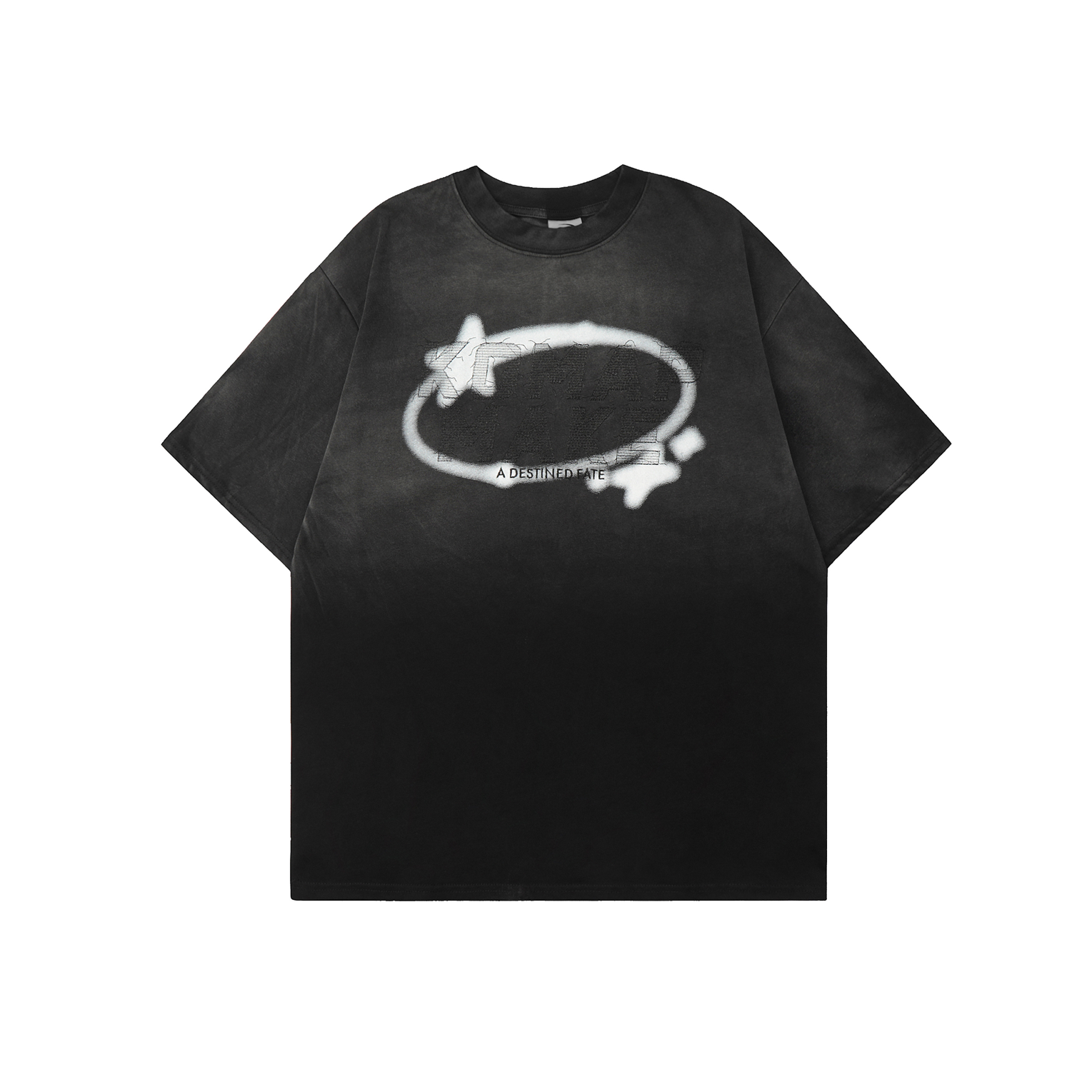 Star Circle Gradient Paint T-Shirt EAT018