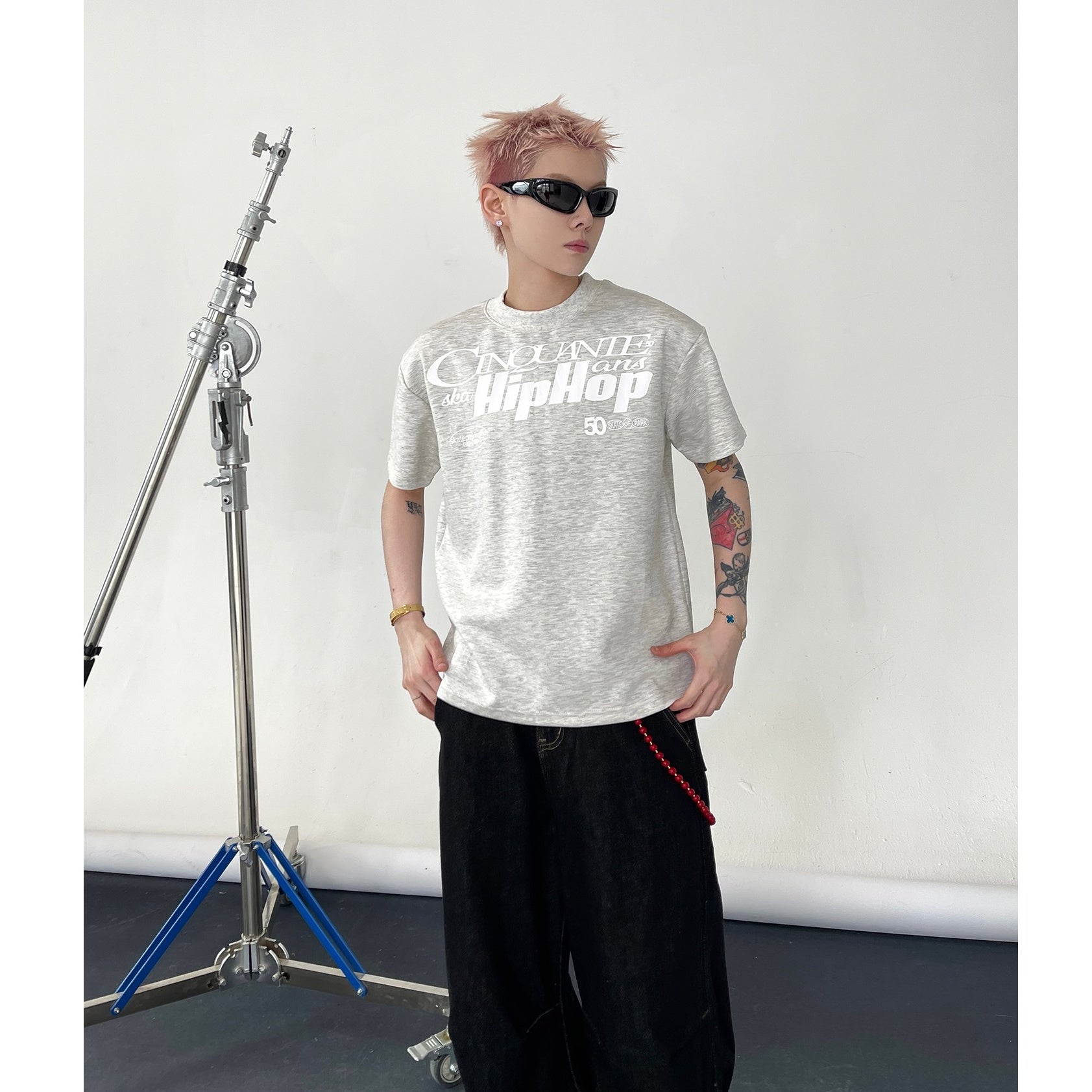 HipHop Print T-Shirt EAT138