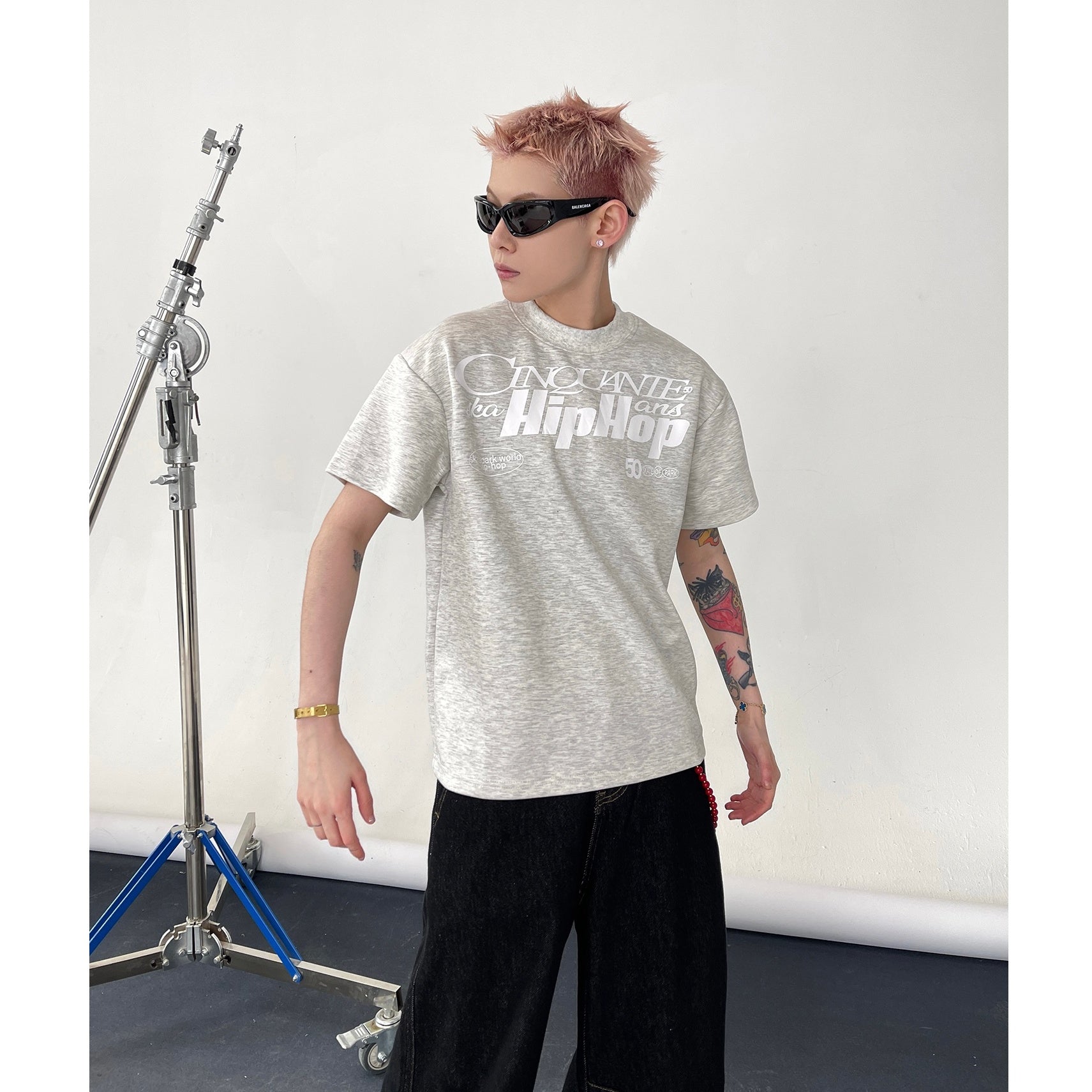 HipHop Print T-Shirt EAT138