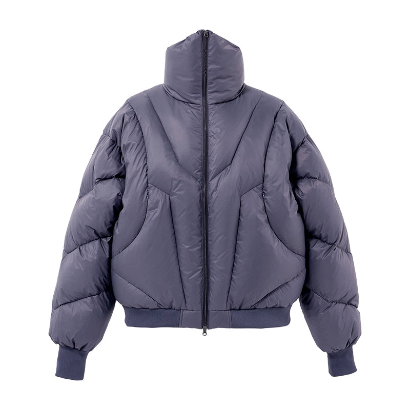 Geometry Stitch High Neck Down Jacket MB7255