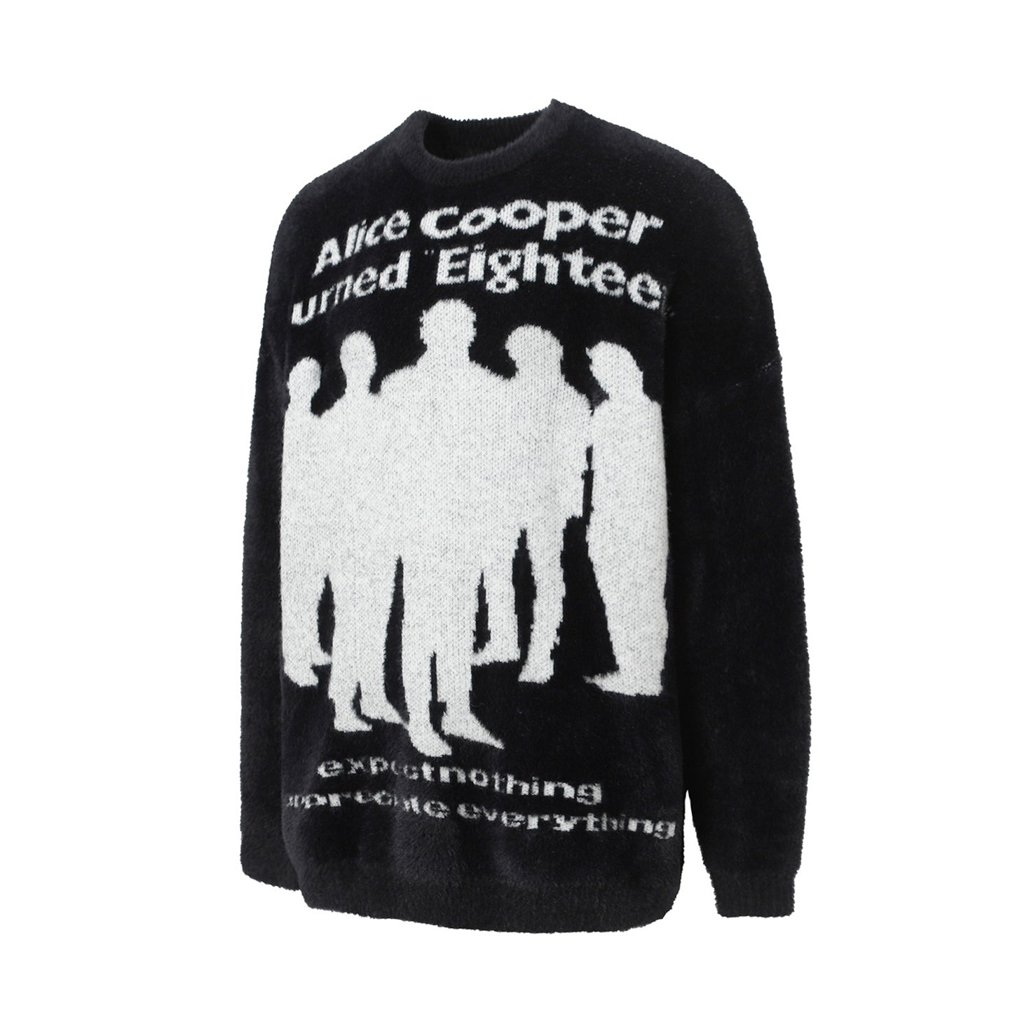 Shadow Man Jacquard Lazy Sweater MB7132