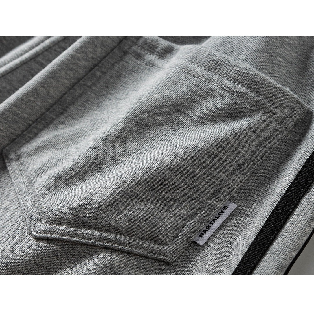 Embroidery Side Line Loose Sweatpants NA7010