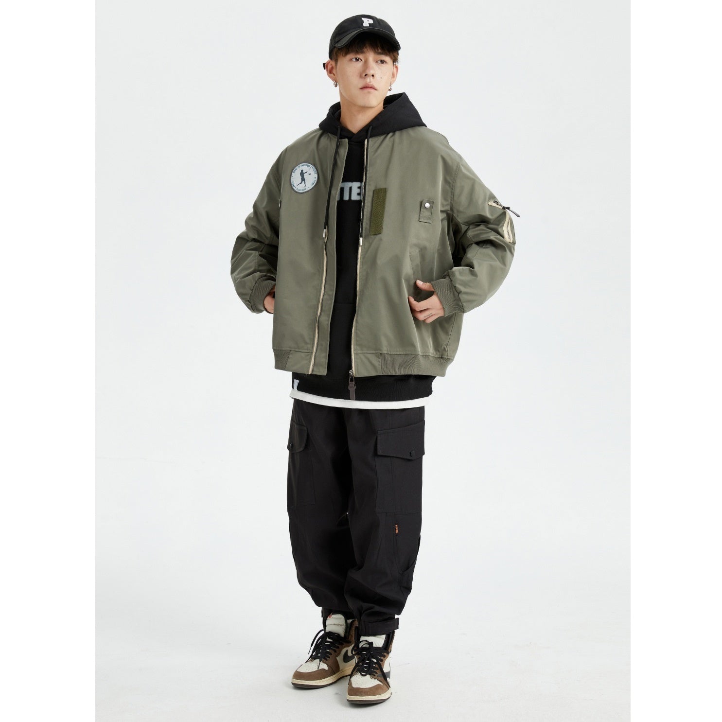 Labeled Baseball Bomber Jacket MB7250