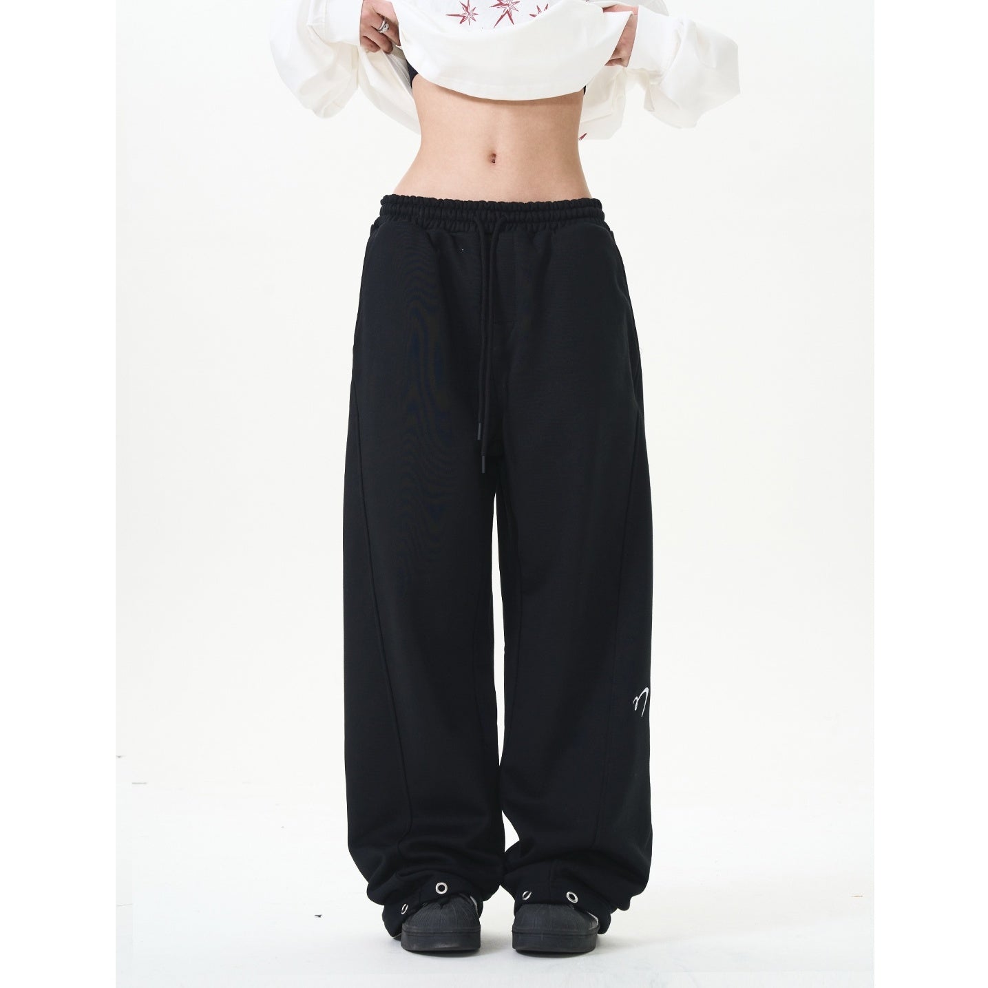 Irregular Division Loose Sweat Pants NA7006
