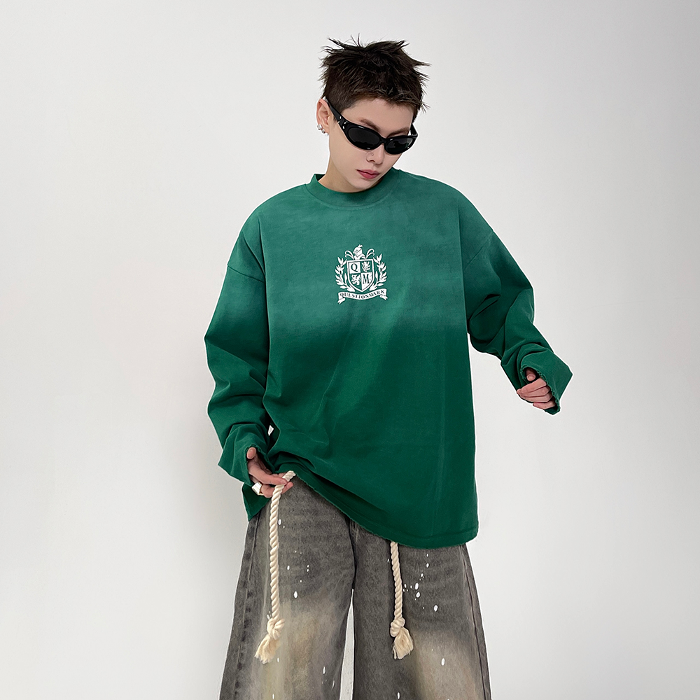 Gradient Wash Printed T-Shirt EAT081