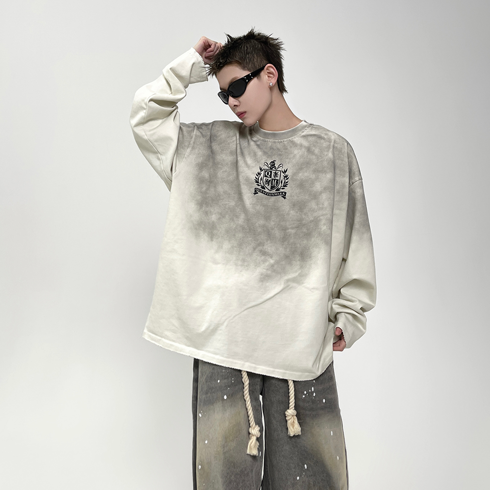 Gradient Wash Printed T-Shirt EAT081