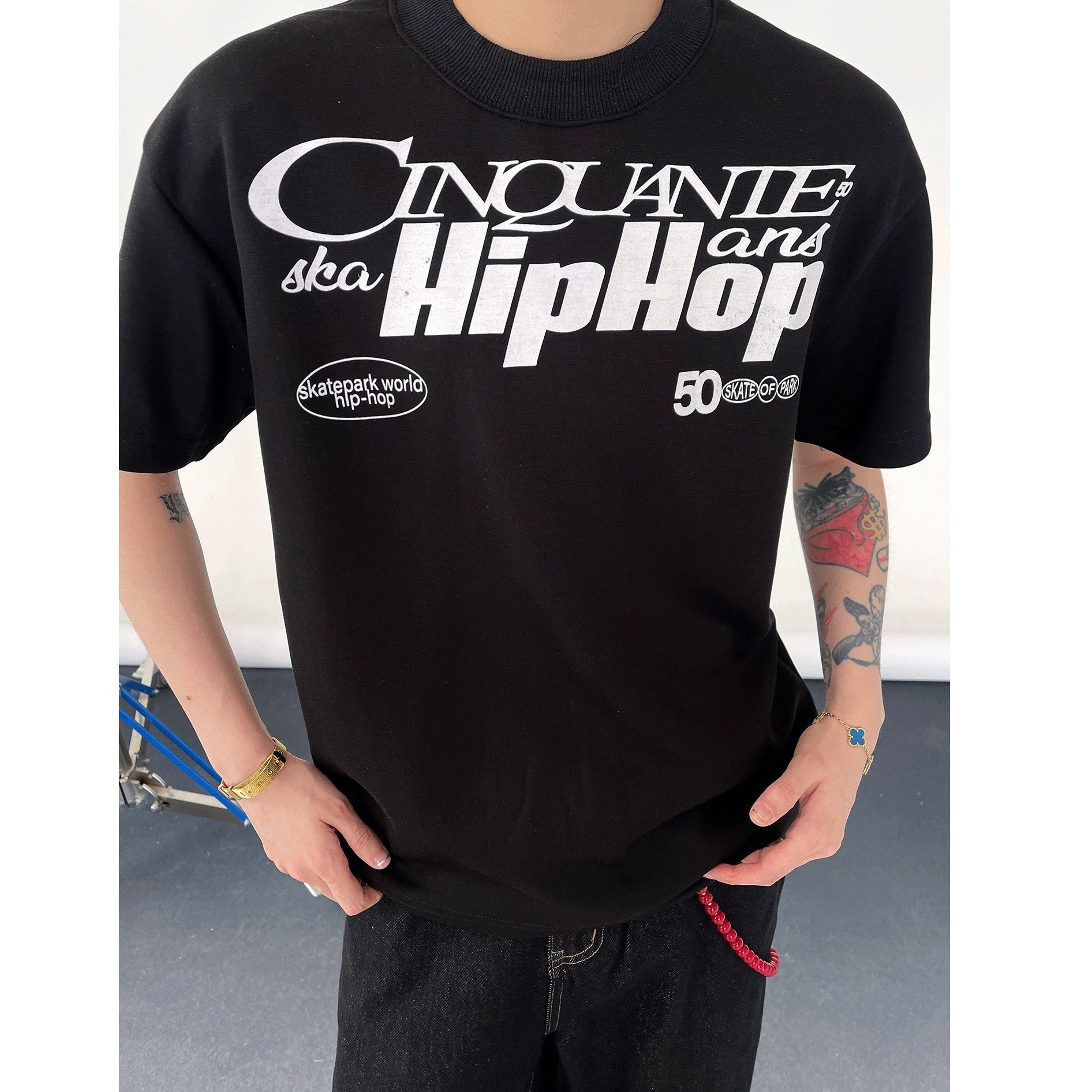 HipHop Print T-Shirt EAT138