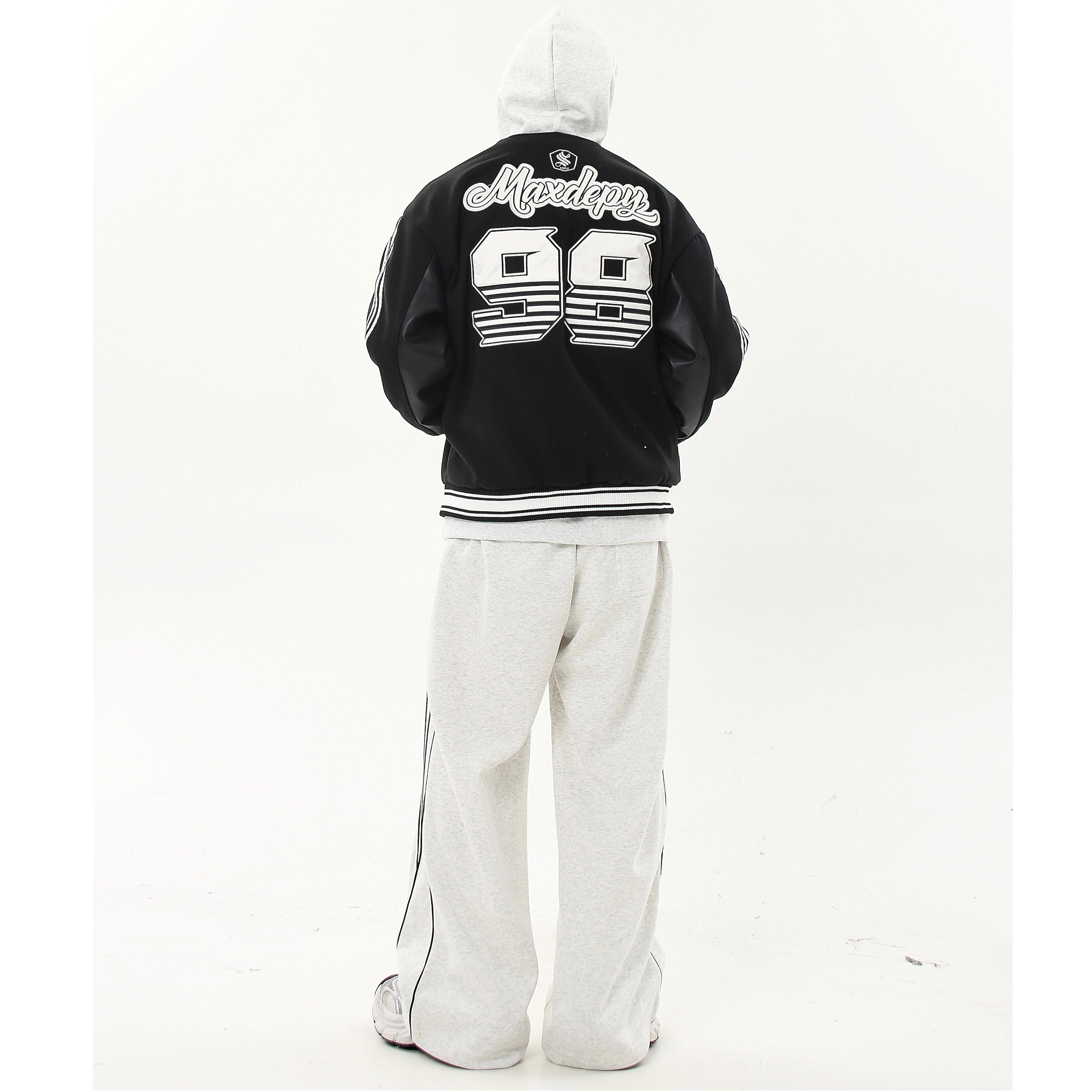 Monotone Industry Embroidered Baseball Jacket MB7213