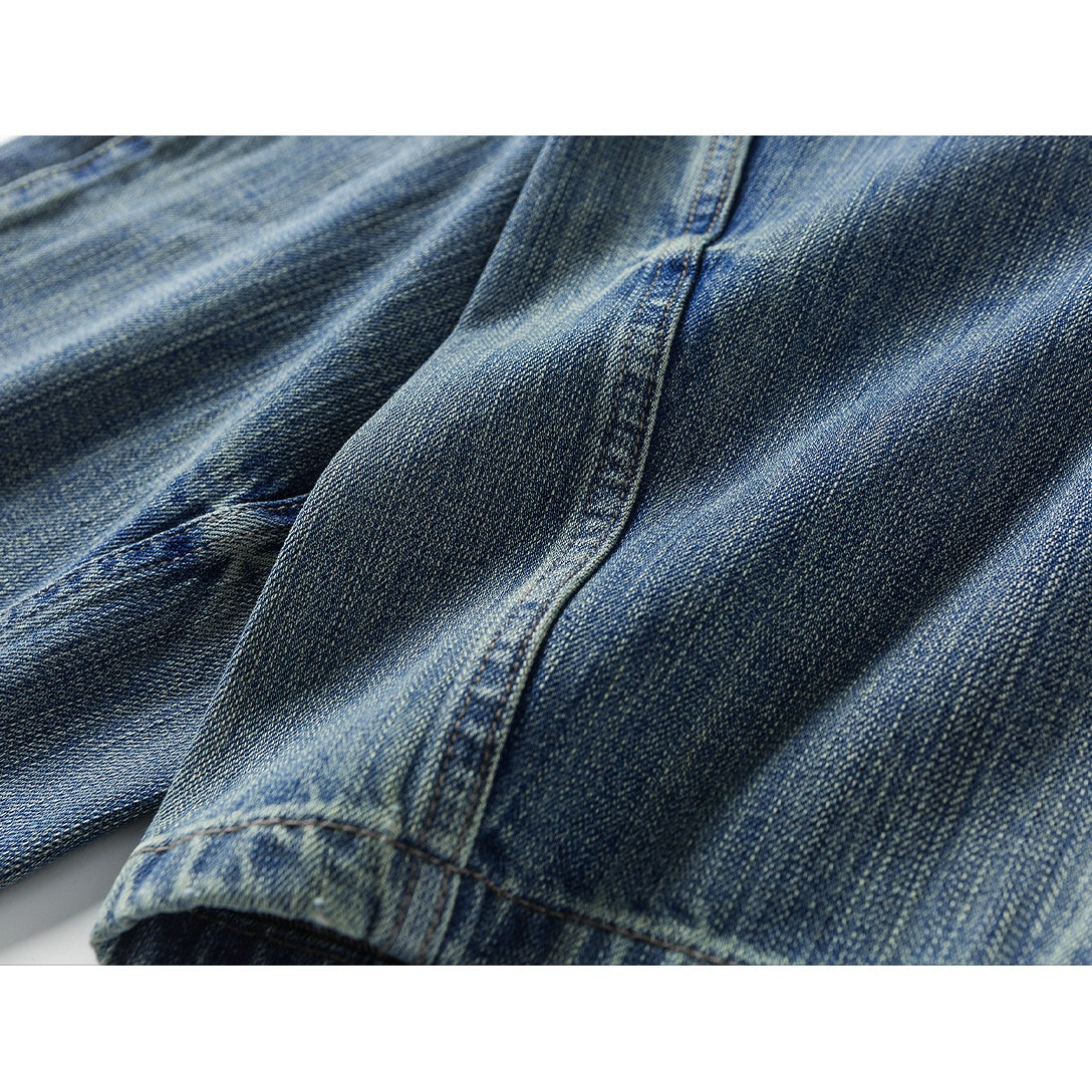 Street Ruffian Loose Straight Washed Jeans NR7001