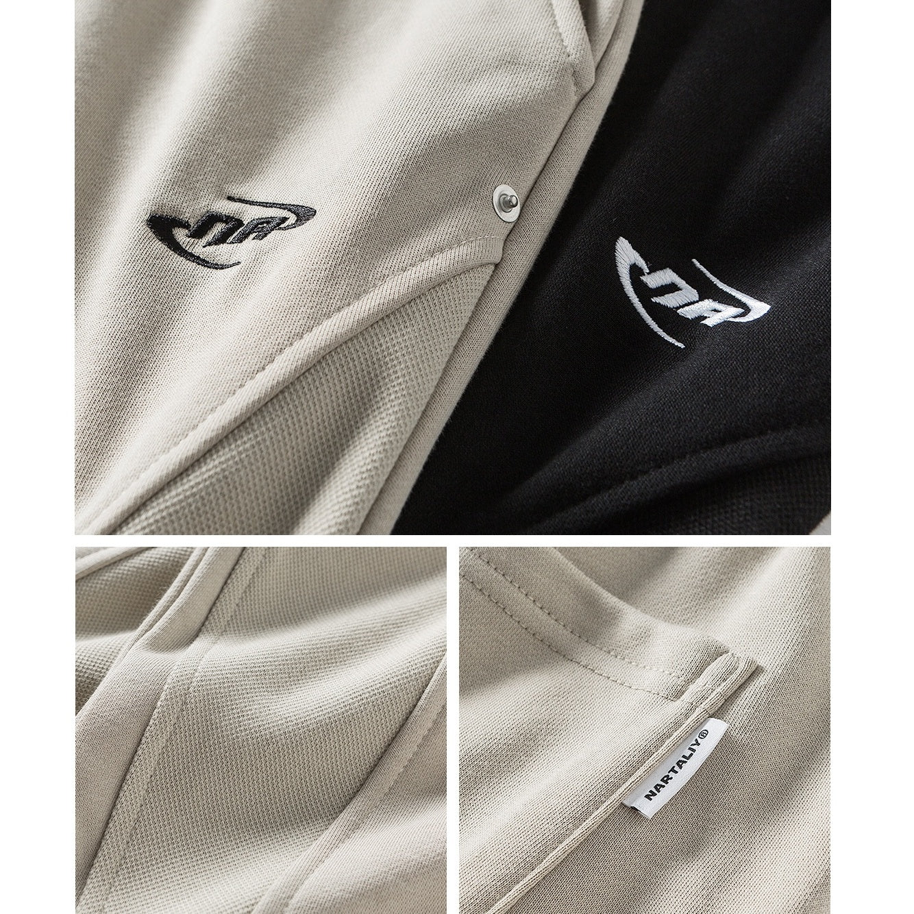 Curved Panel Straight Casual Pants NA7007