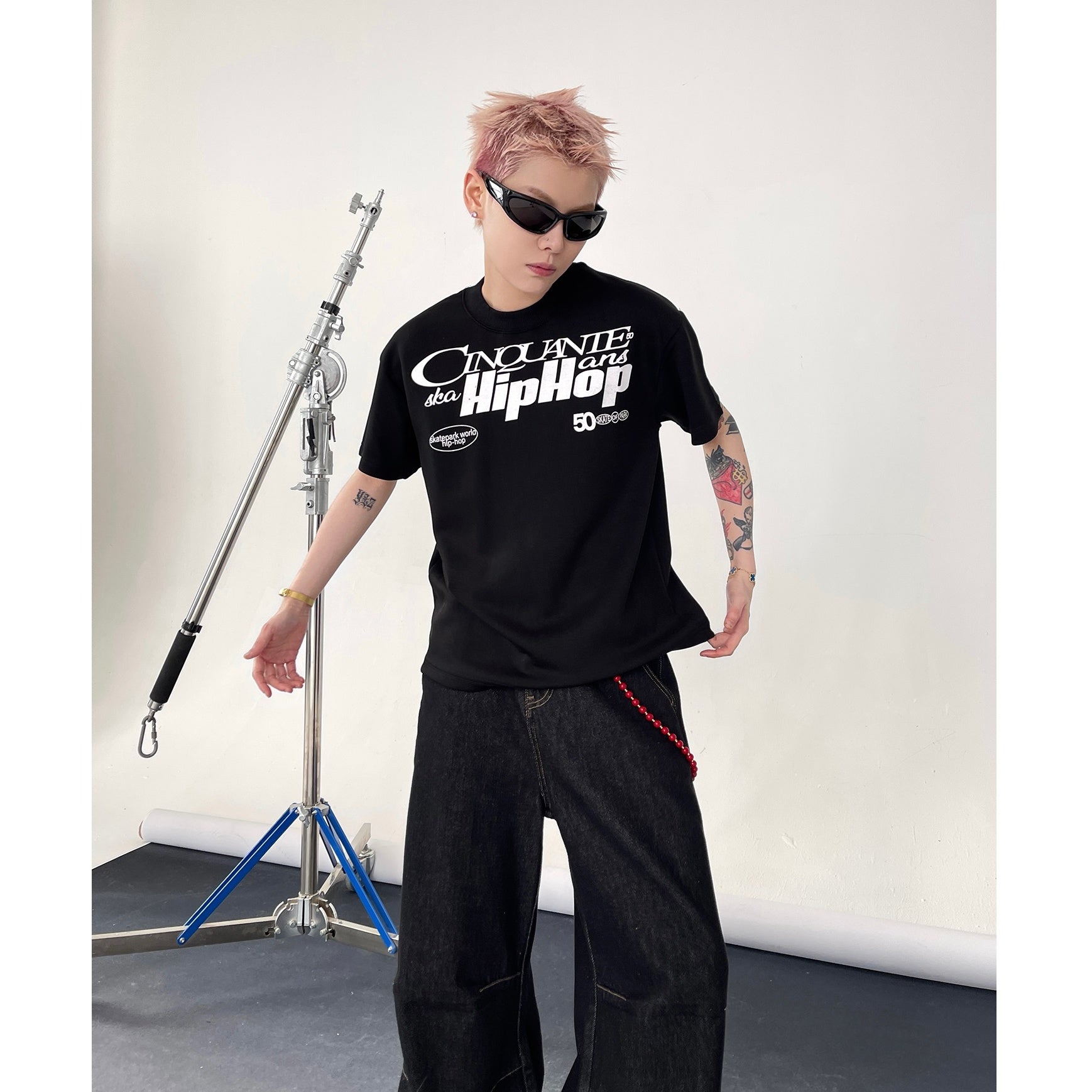 HipHop Print T-Shirt EAT138