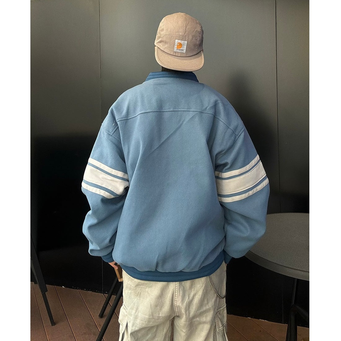 Heavy Industry Embroidered Baseball Jacket MB7169