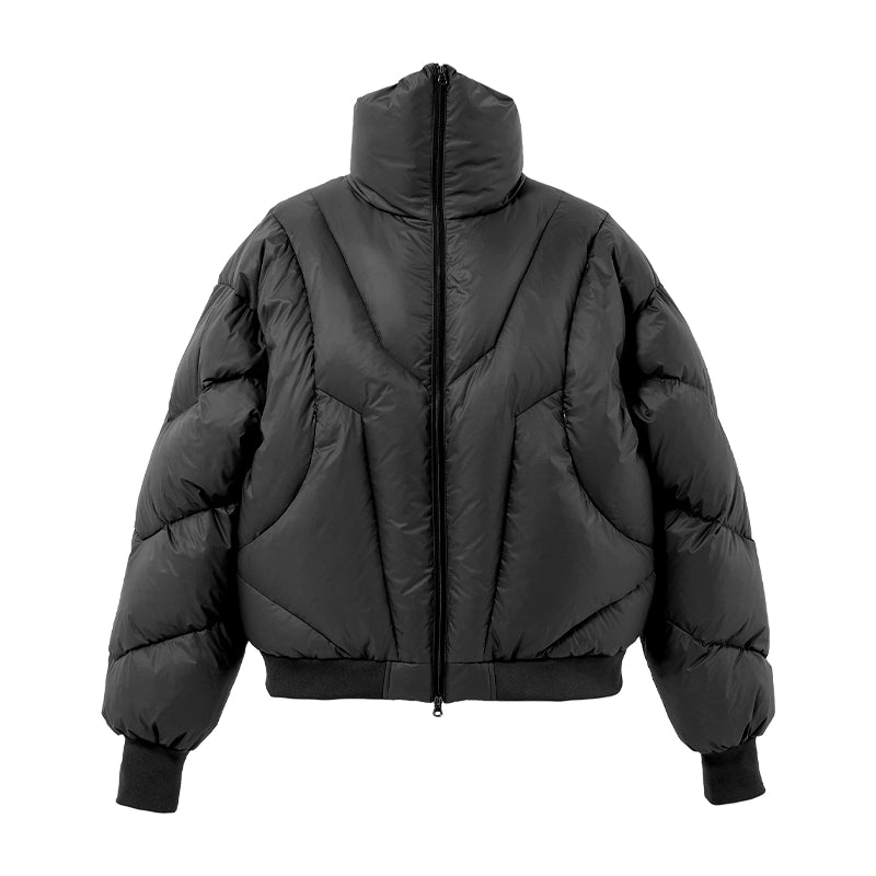 Geometry Stitch High Neck Down Jacket MB7255