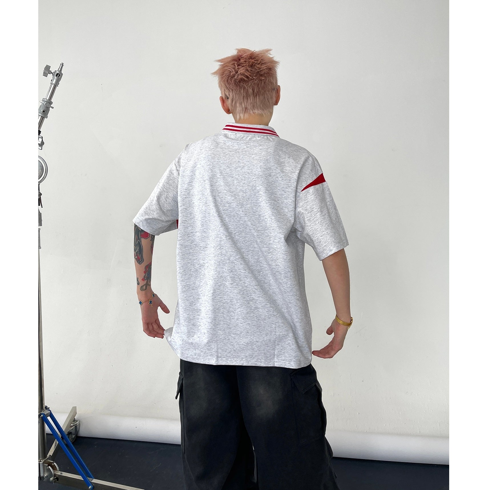 No. 7 Polo Lapel T-Shirt EAT142