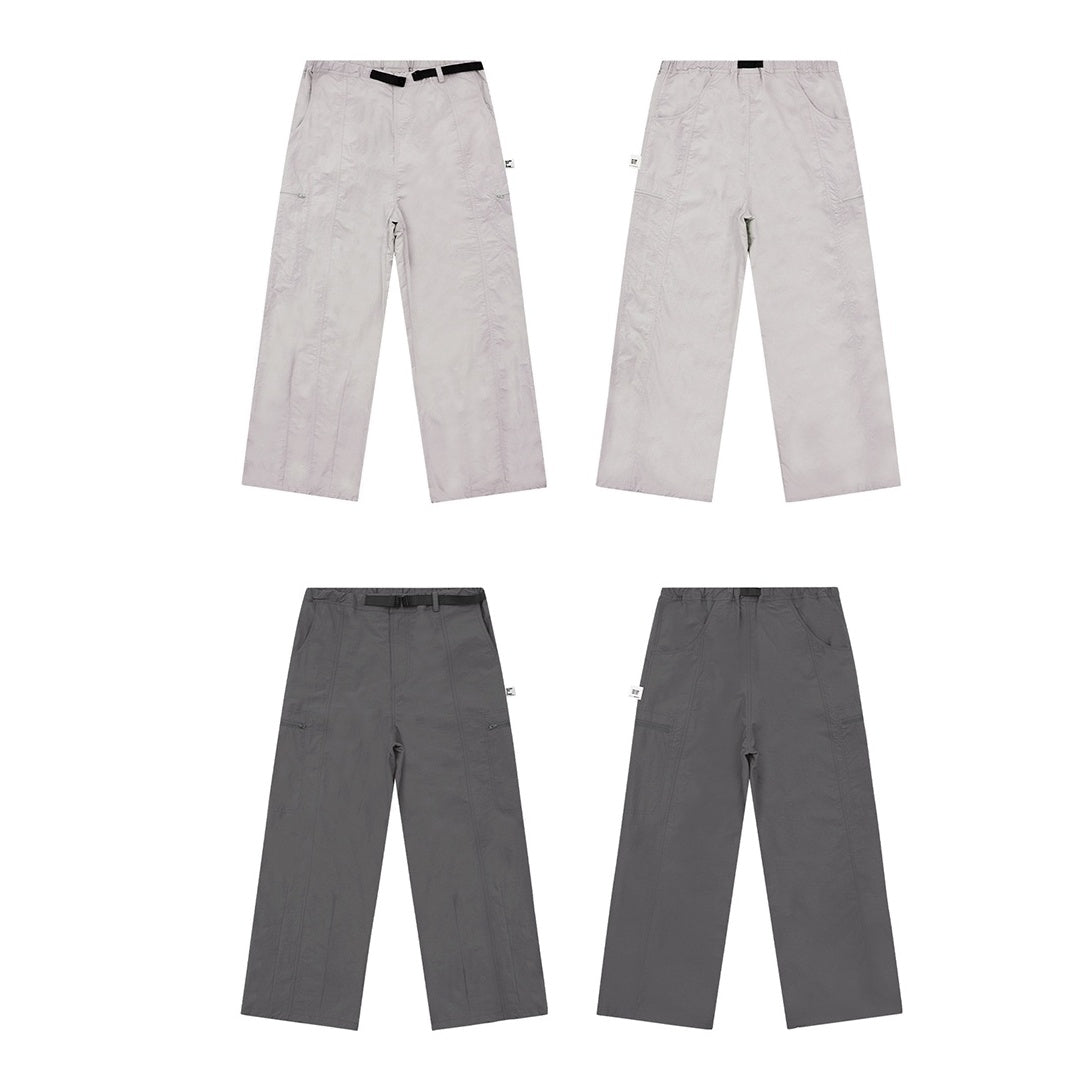 Lightweight Loose Straight Paratrooper Pants BI2024