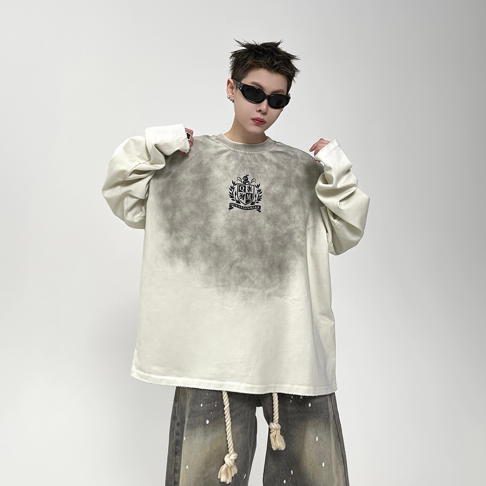 Gradient Wash Printed T-Shirt EAT081