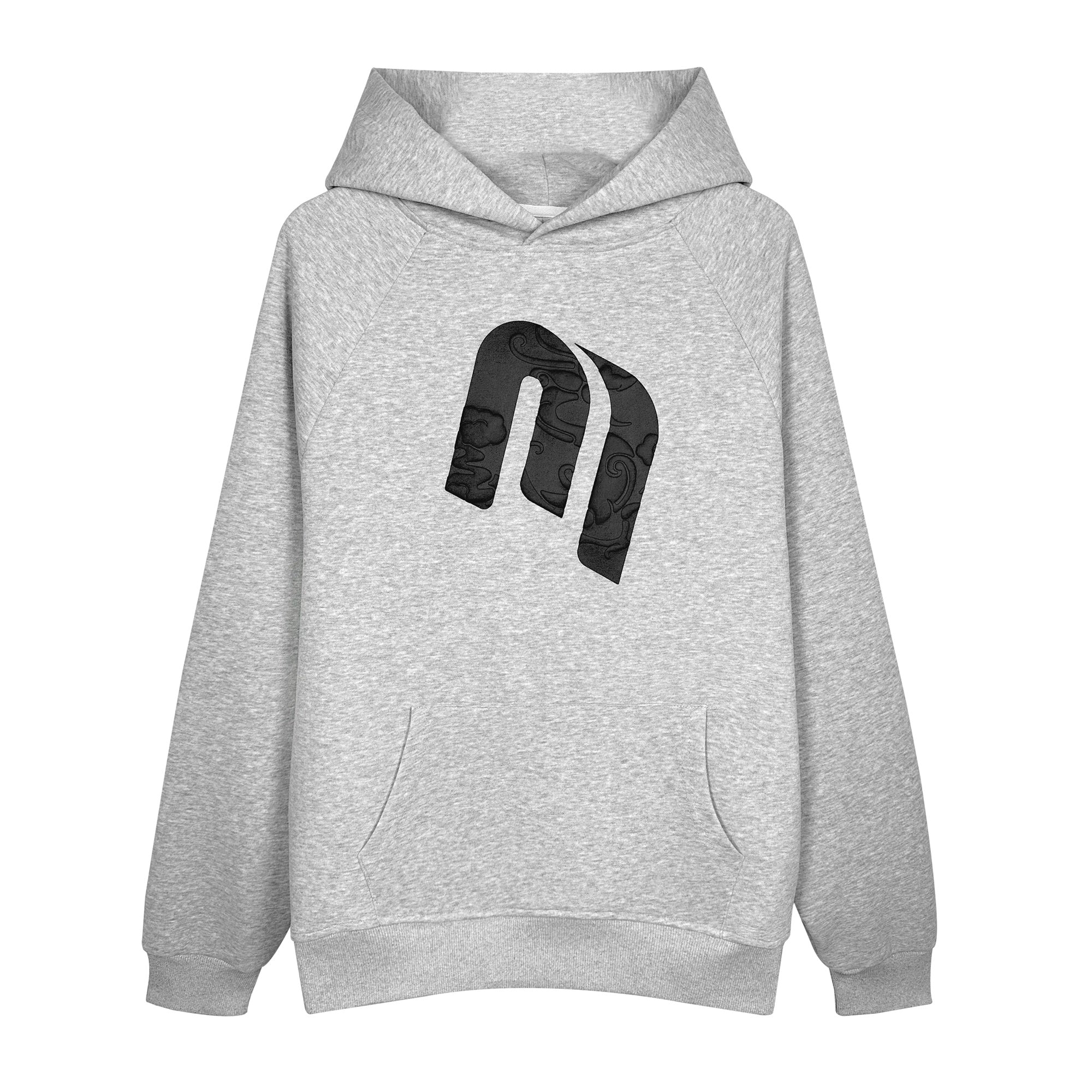 Three-dimensional Embossed Printed Hoodie MB7212