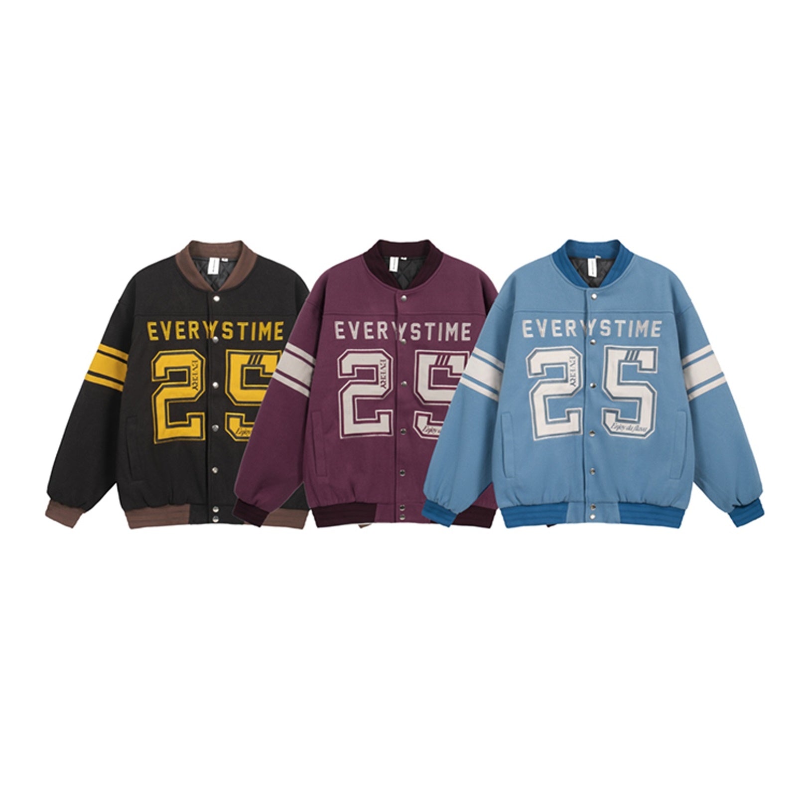 Heavy Industry Embroidered Baseball Jacket MB7169