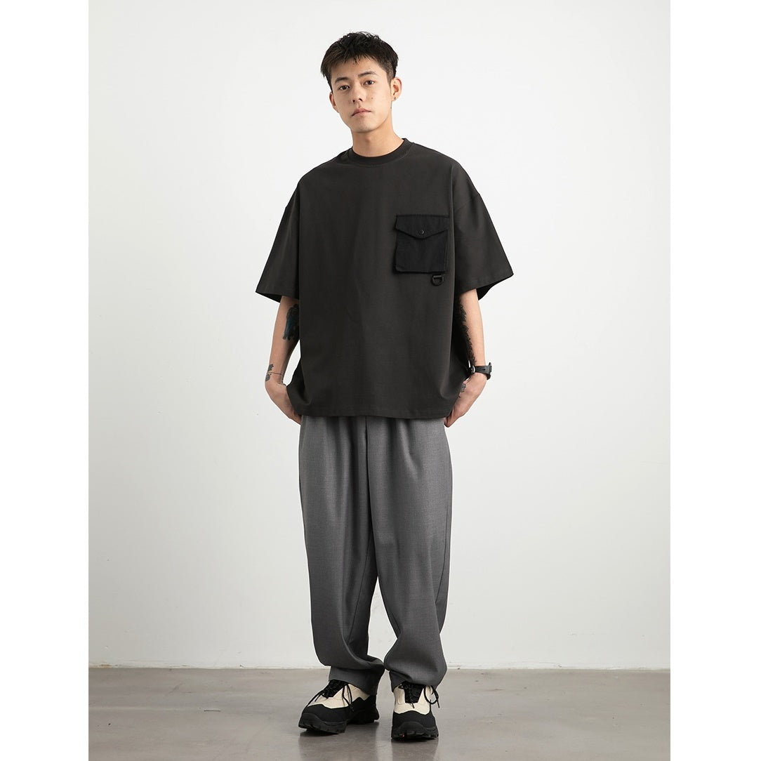 Flap Pocket Heavy Weight T-shirt NA002