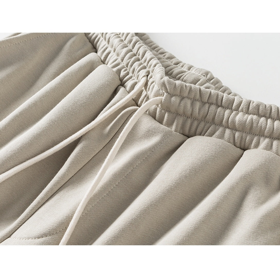Curved Panel Straight Casual Pants NA7007