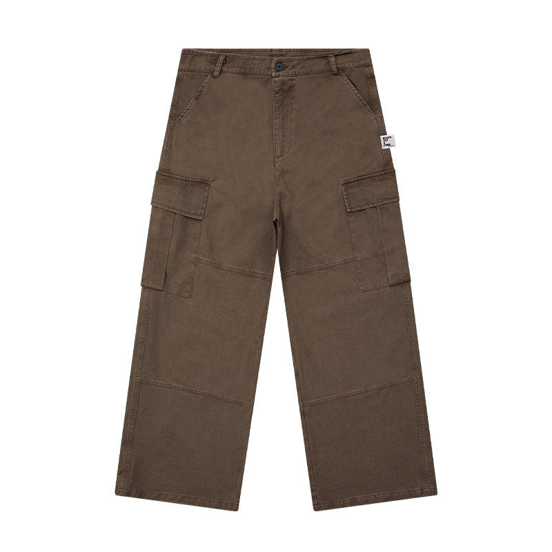 Multi-pocket Wash Vintage Cargo Pants BI2016