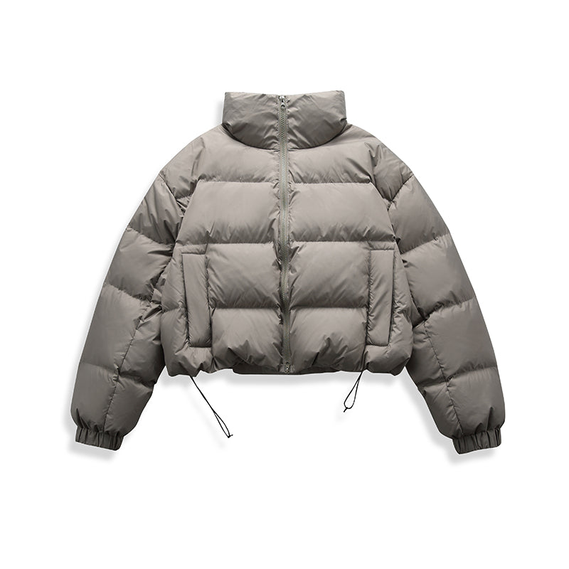 Stand Collar Simple Down Jacket MB7297