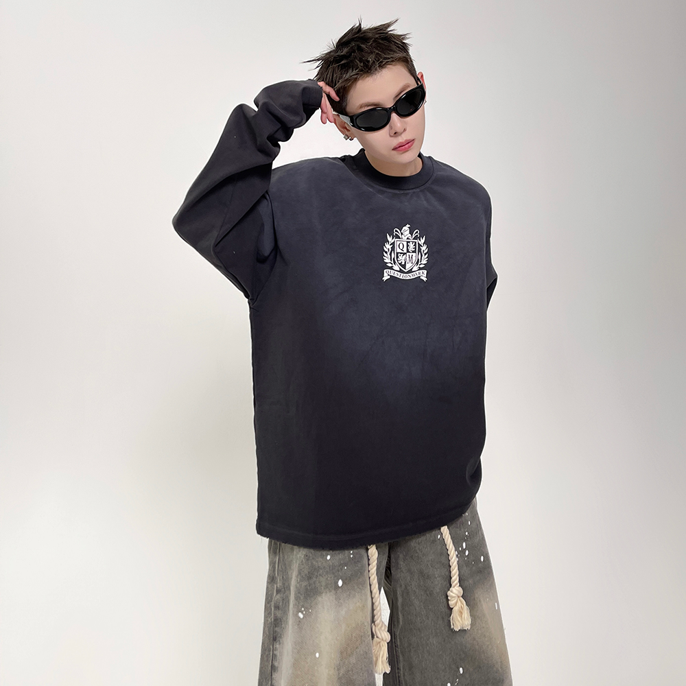 Gradient Wash Printed T-Shirt EAT081
