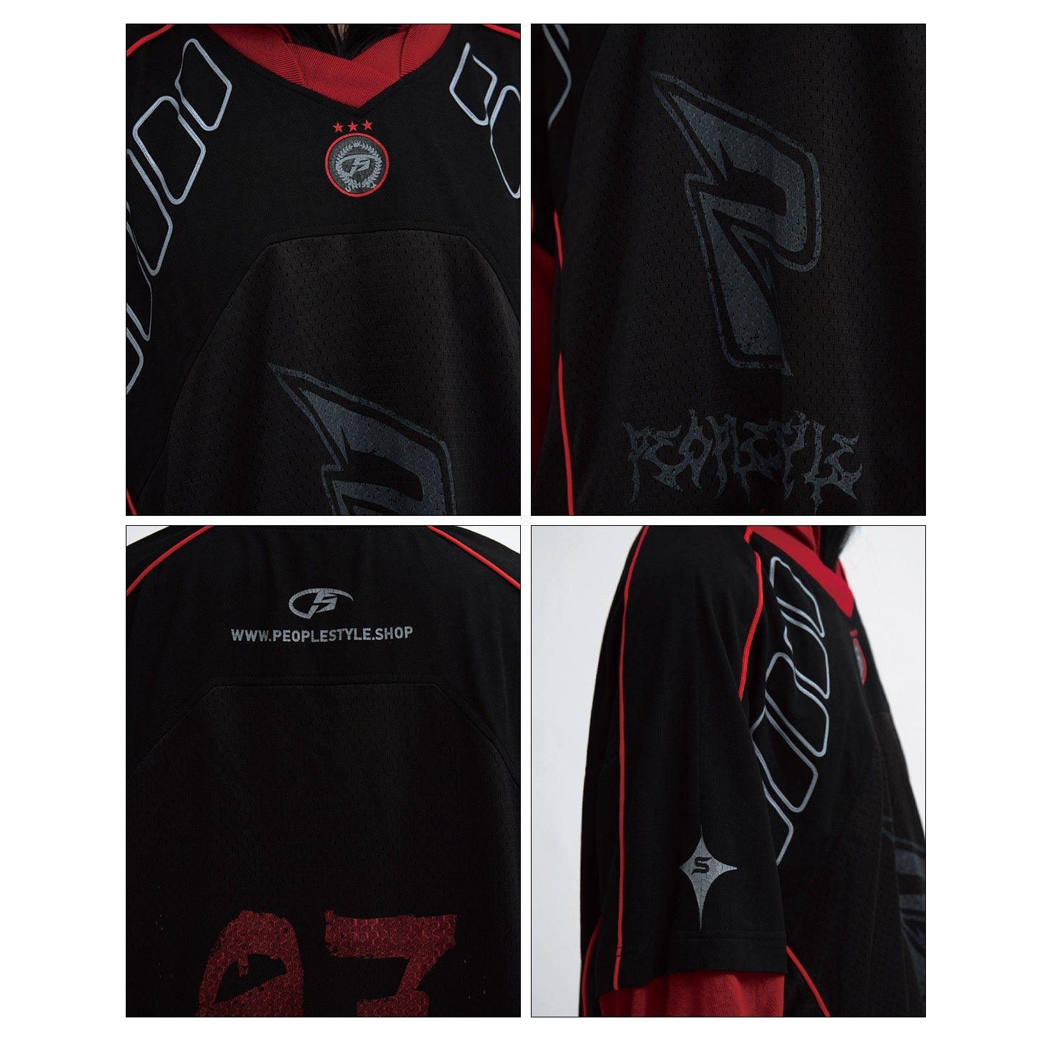 Fake Two-piece Long-sleeved Hooded T-shirt MB7320