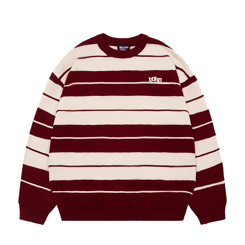 Retro Border Boyish Sweater BI2031