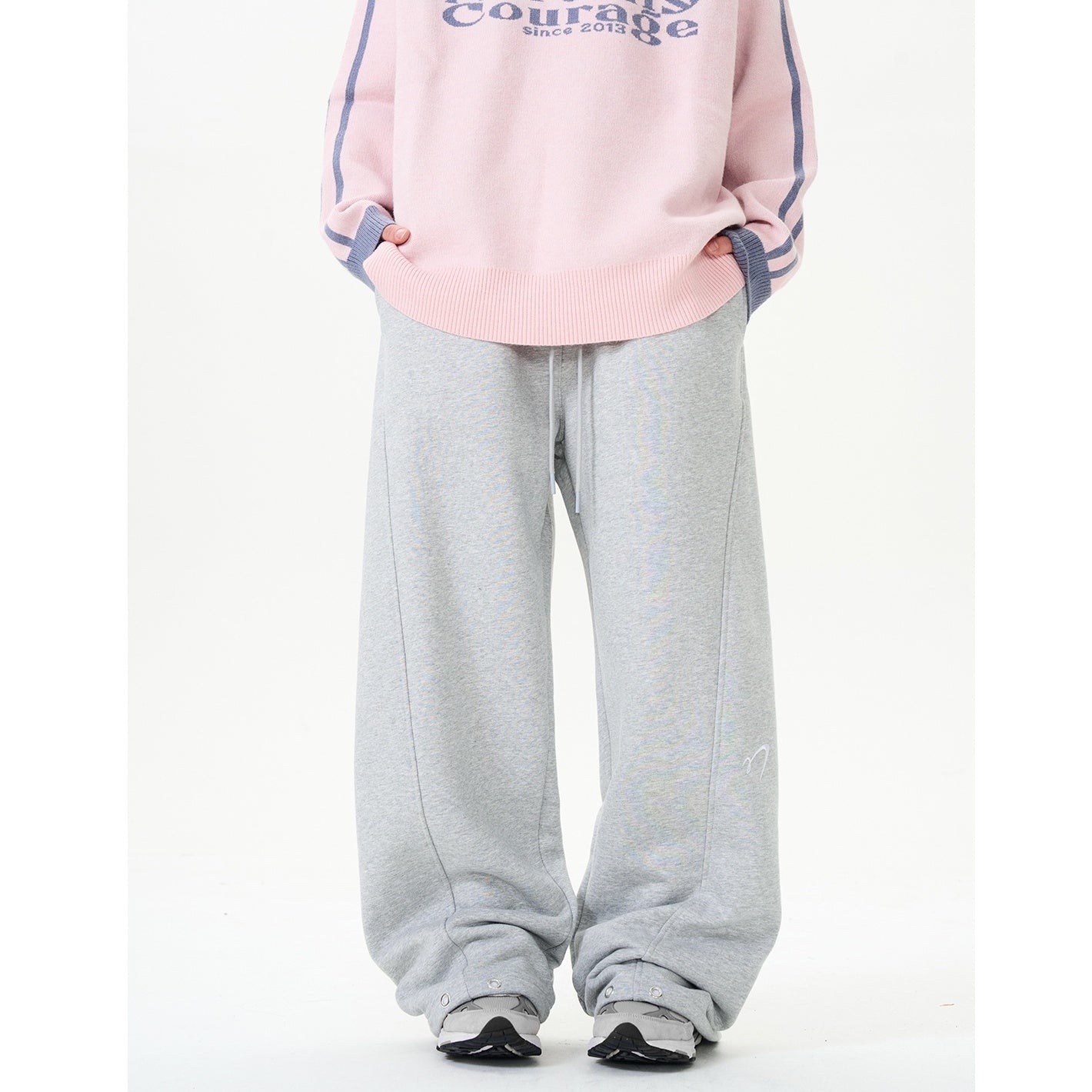 Irregular Division Loose Sweat Pants NA7006