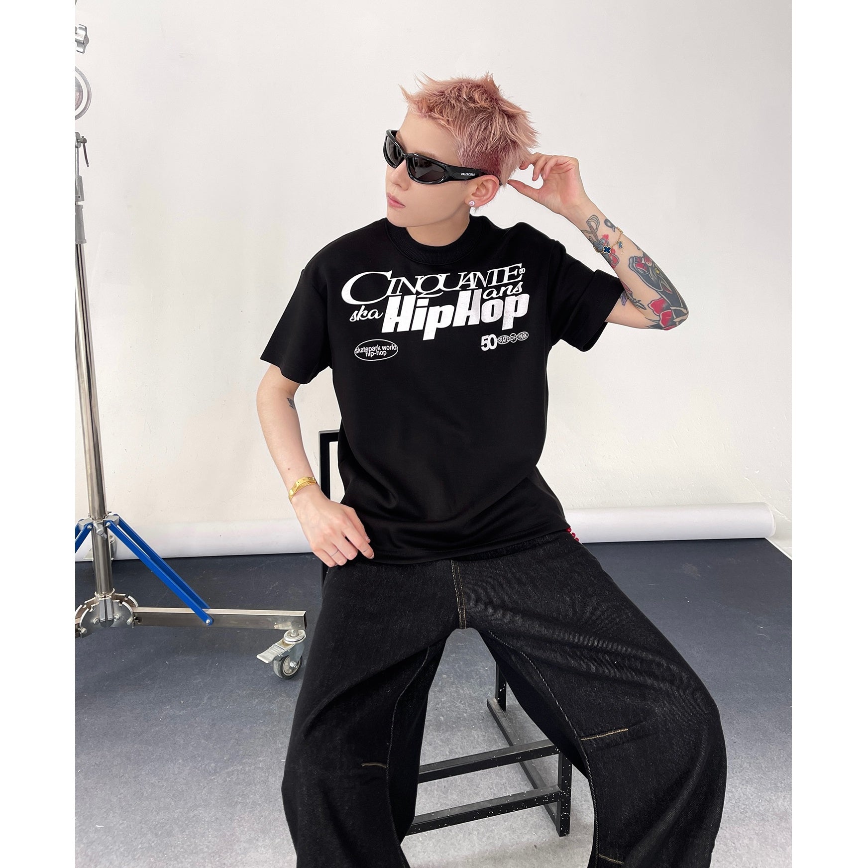 HipHop Print T-Shirt EAT138