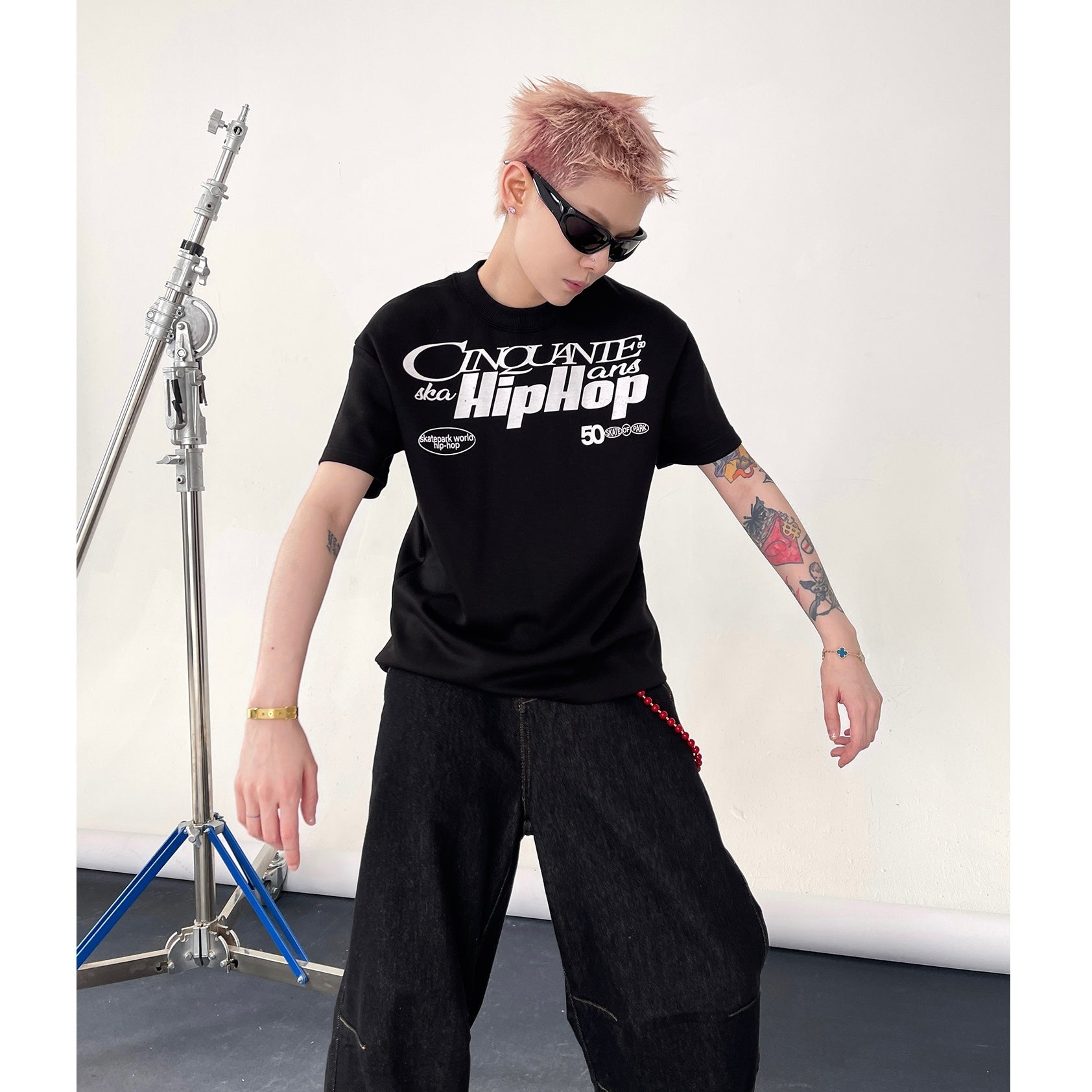 HipHop Print T-Shirt EAT138