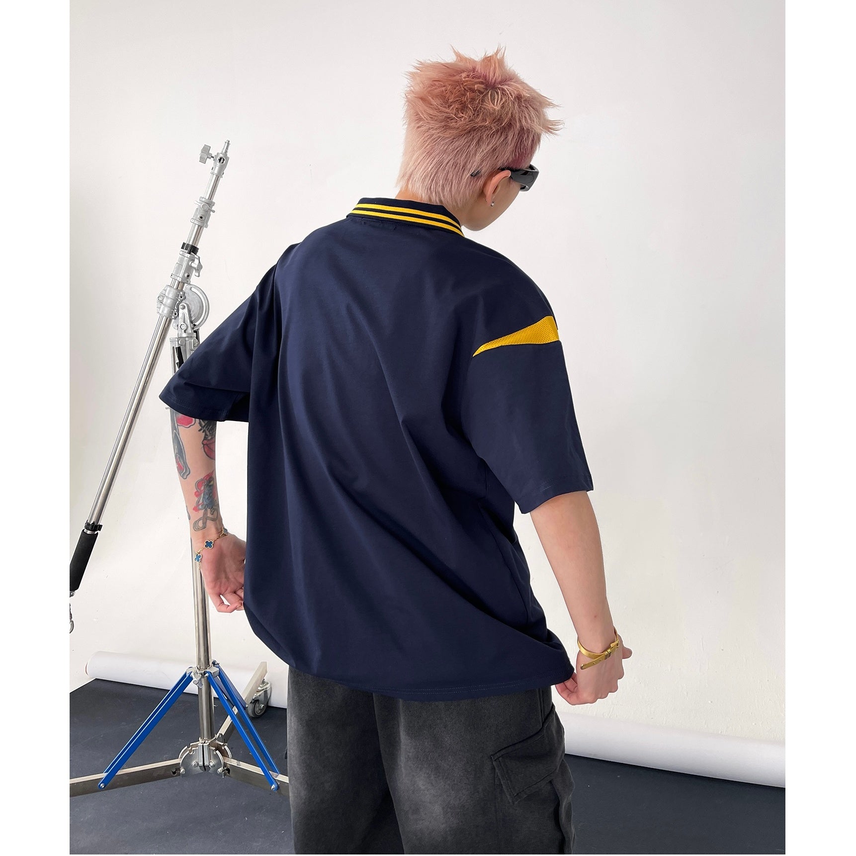 No. 7 Polo Lapel T-Shirt EAT142